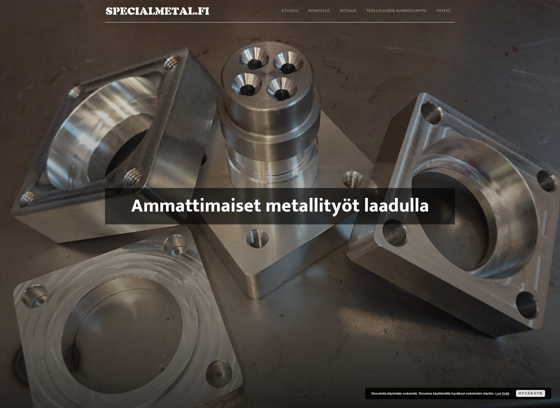 Screenshot for specialmetal.fi