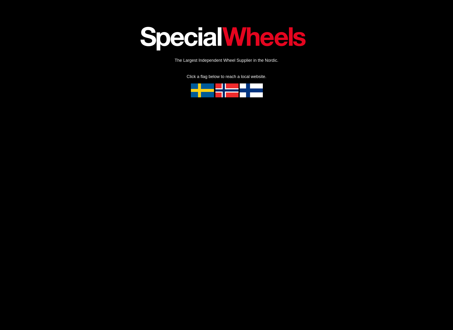 Skärmdump för specialwheels.fi
