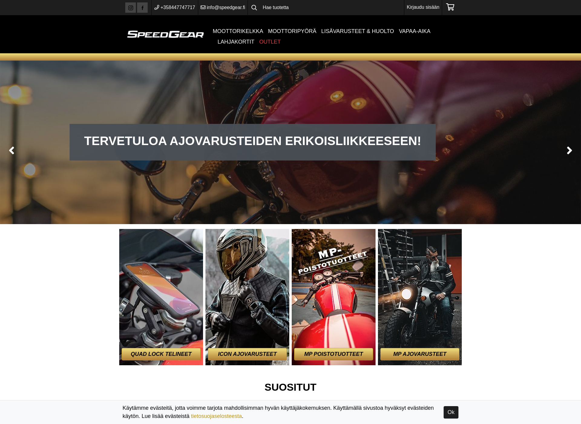Screenshot for speedgear.fi