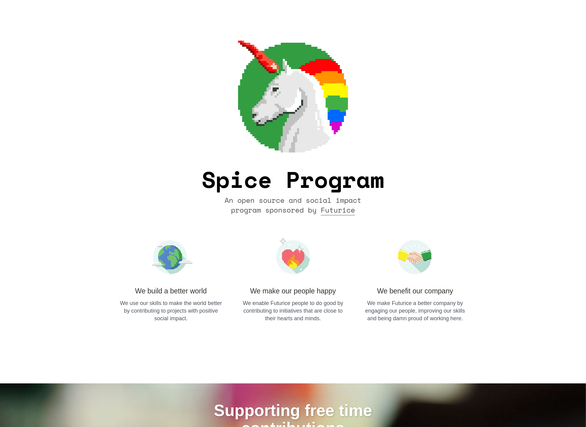 Screenshot for spiceprogram.fi
