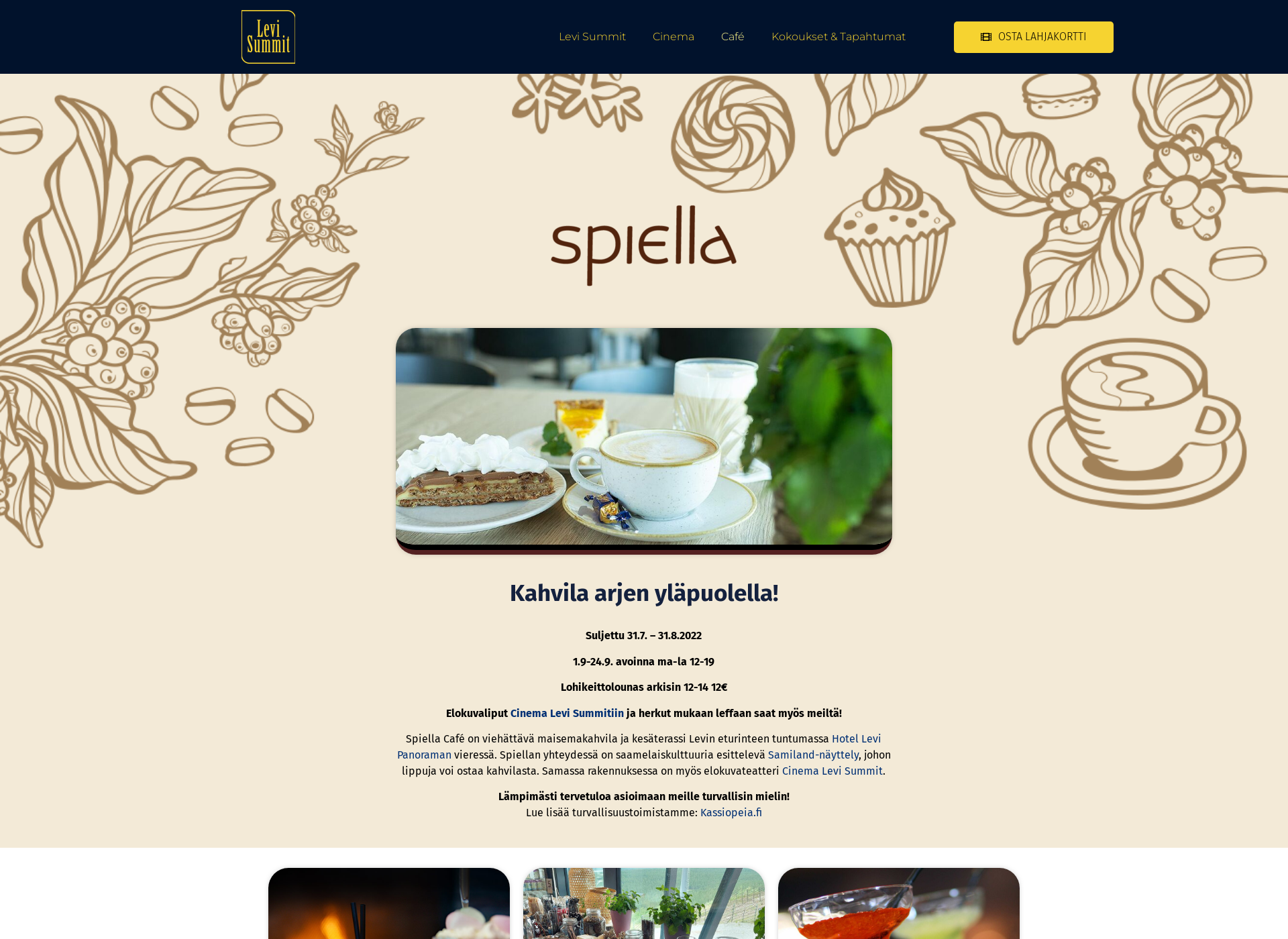 Screenshot for spiella.fi