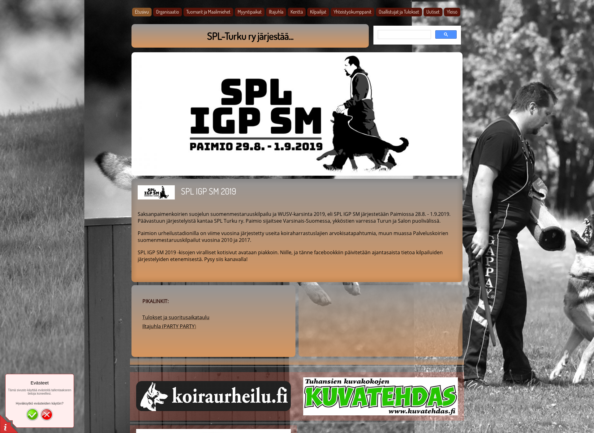 Skärmdump för spl-igp-sm2019.fi