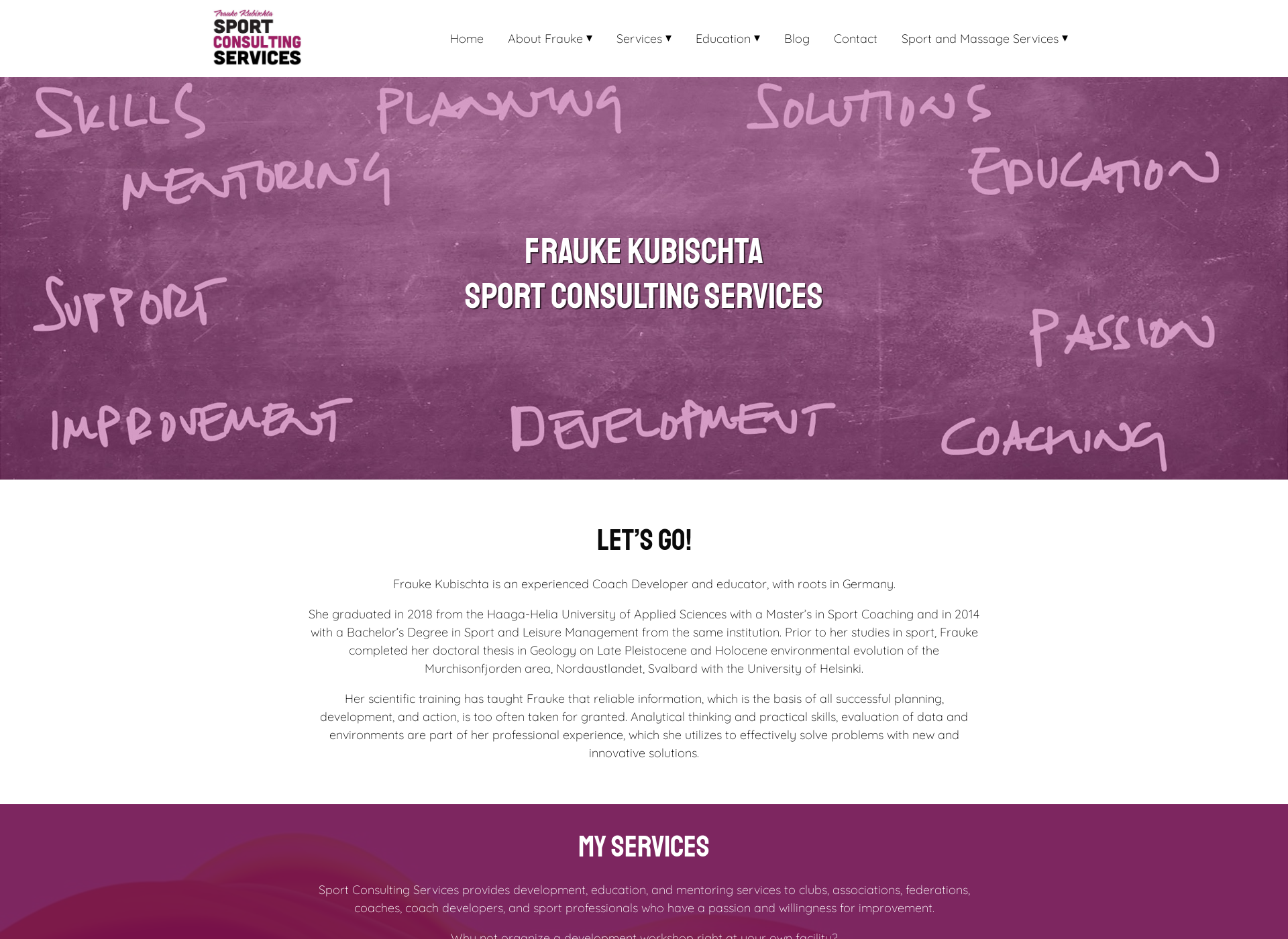 Skärmdump för sportconsultingservices.fi