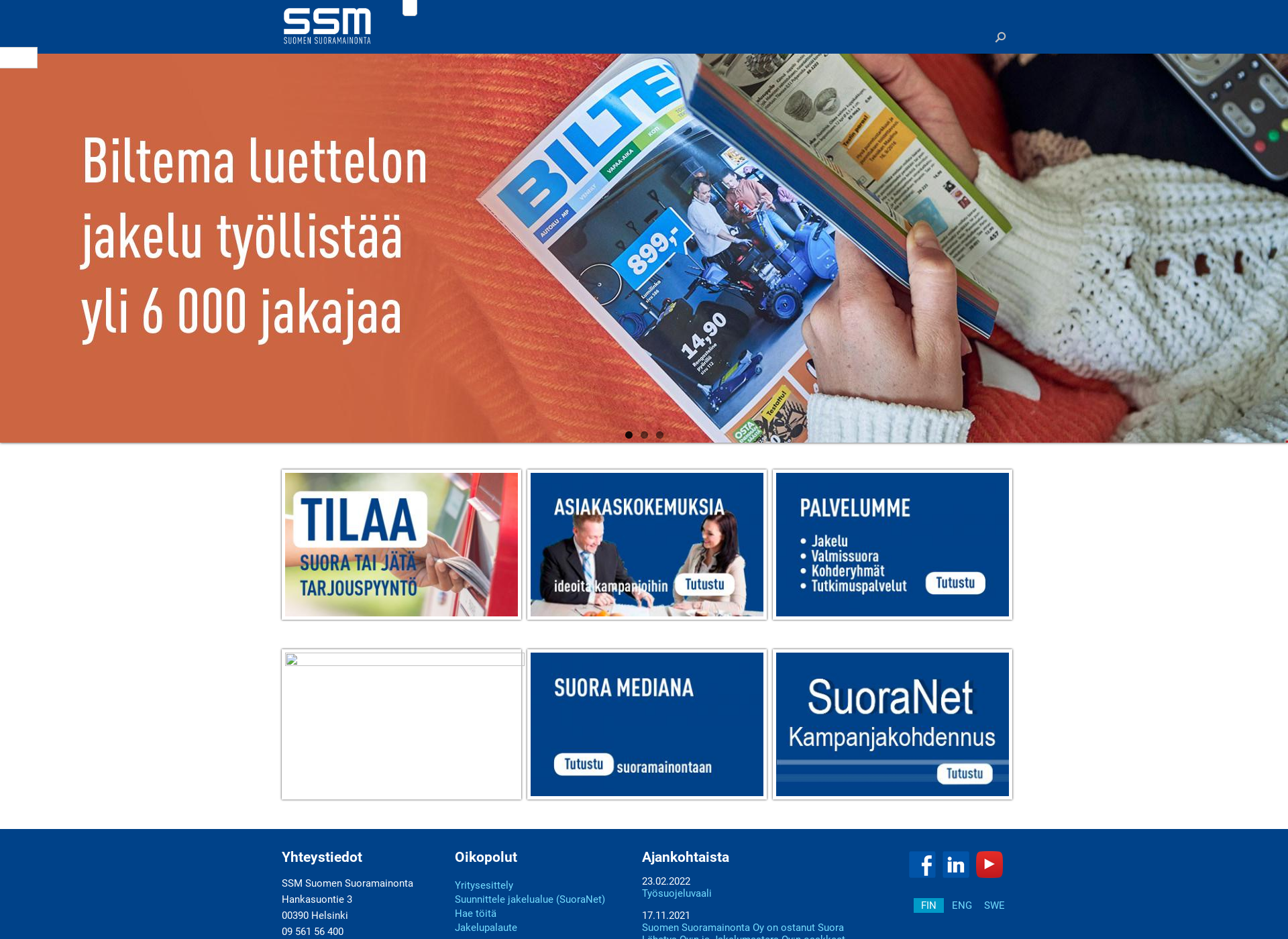 Screenshot for ssmvarsinais-suomi.fi