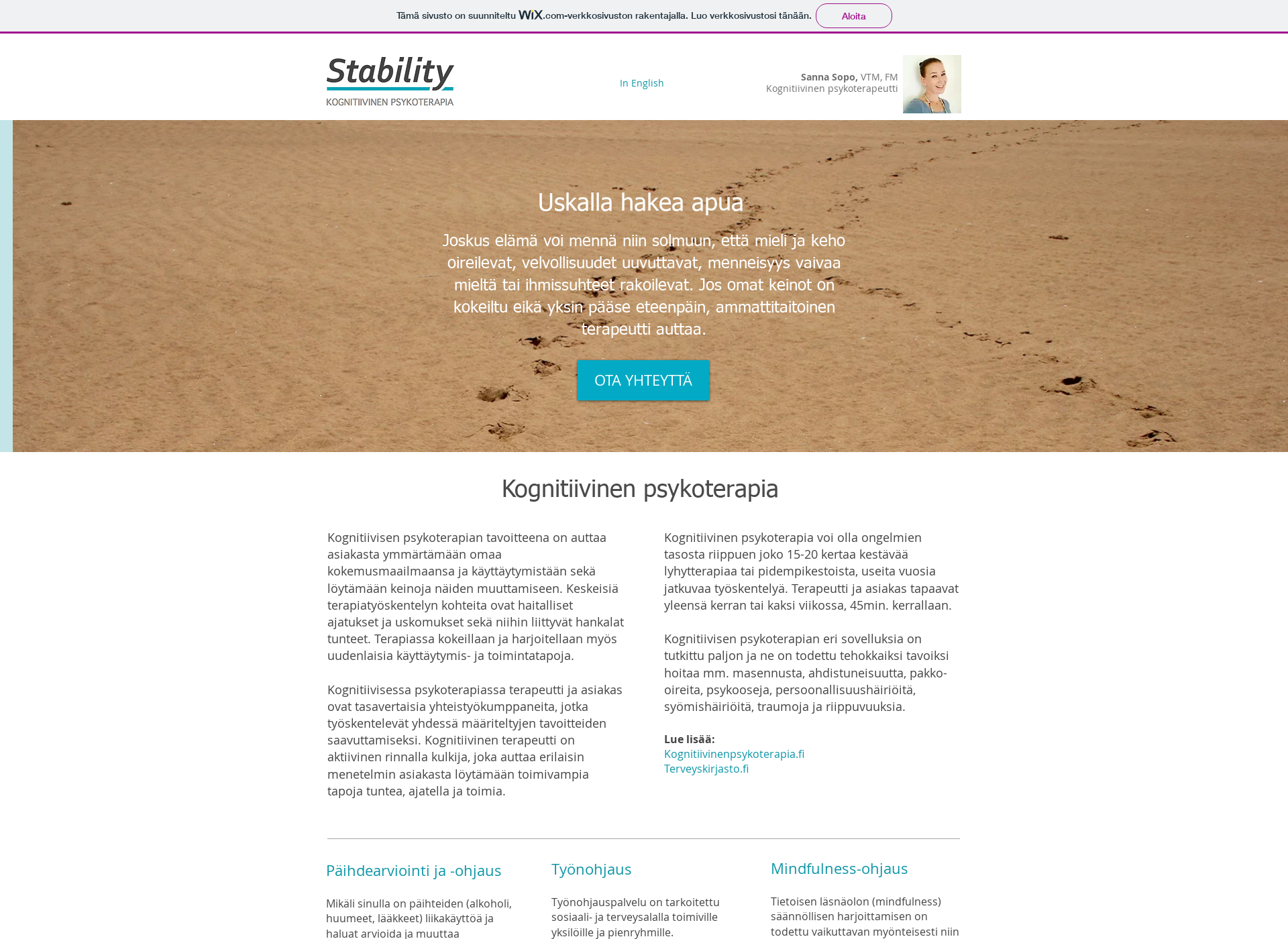 Screenshot for stability.fi