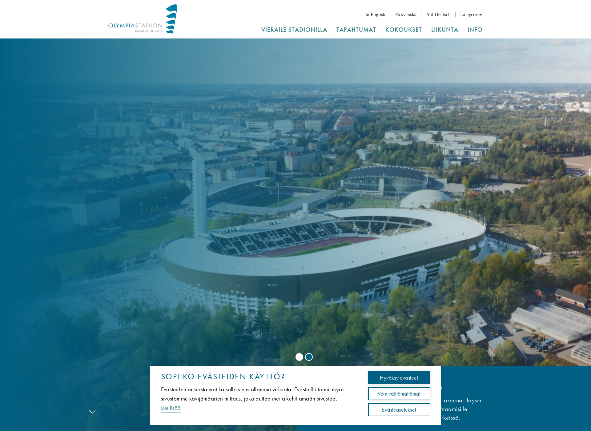 Screenshot for stadion.fi