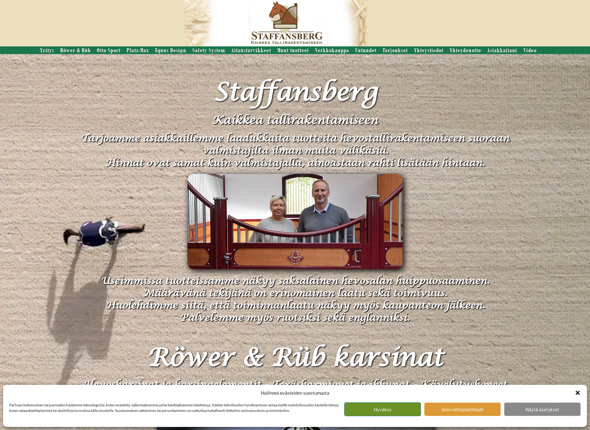 Skärmdump för staffansberg.fi
