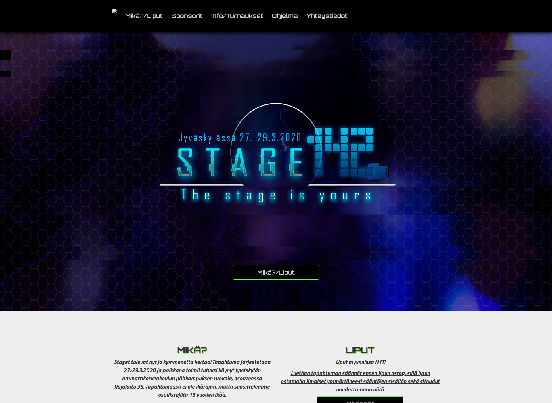 Screenshot for stage142.fi