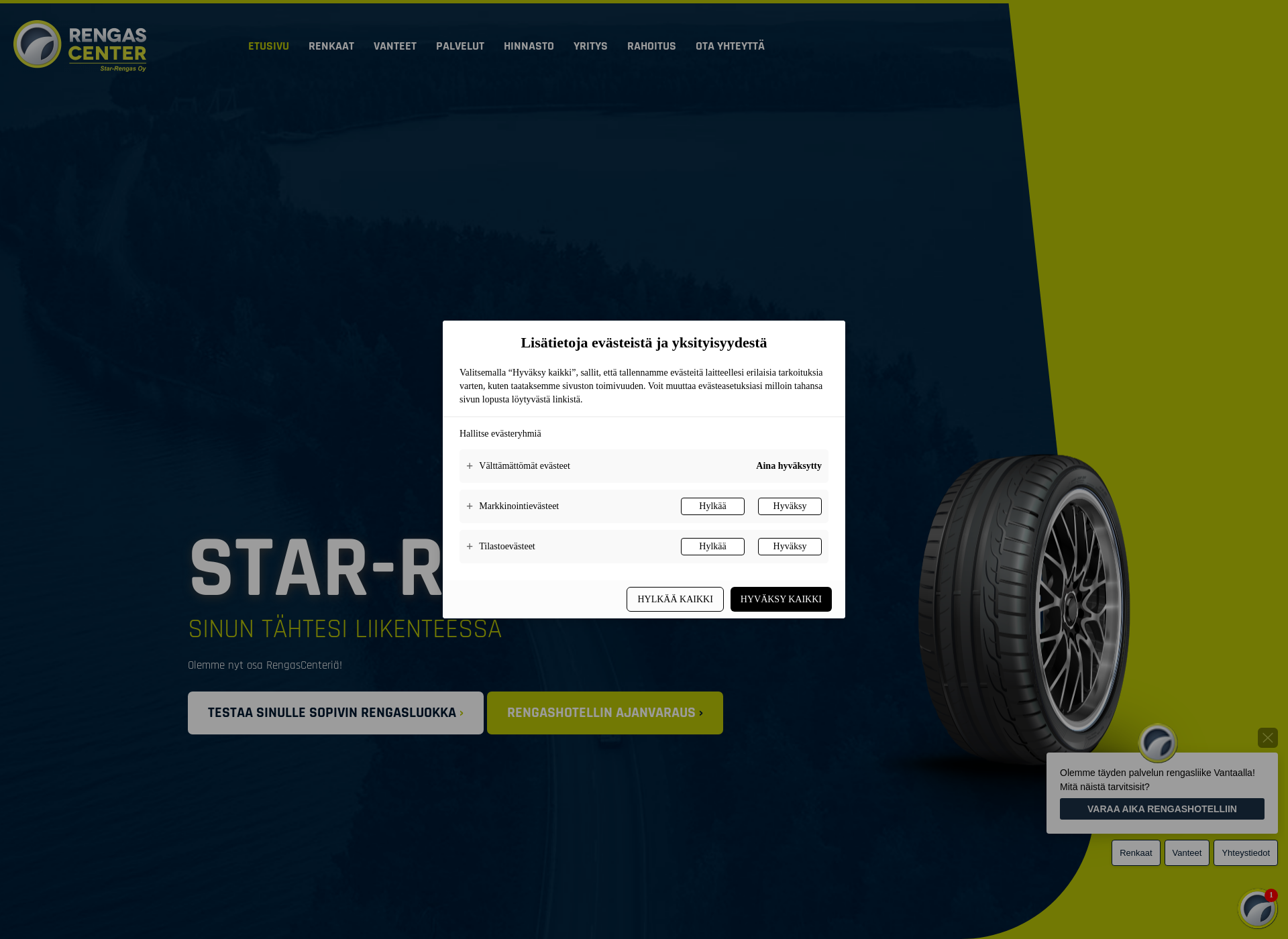 Screenshot for star-rengas.fi