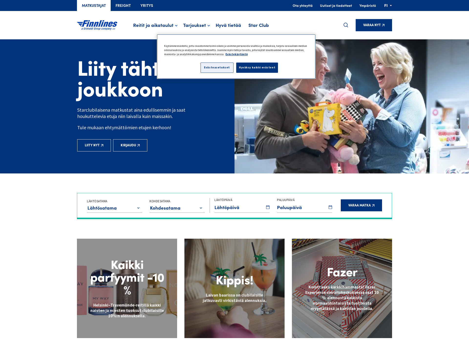 Näyttökuva starclub.fi