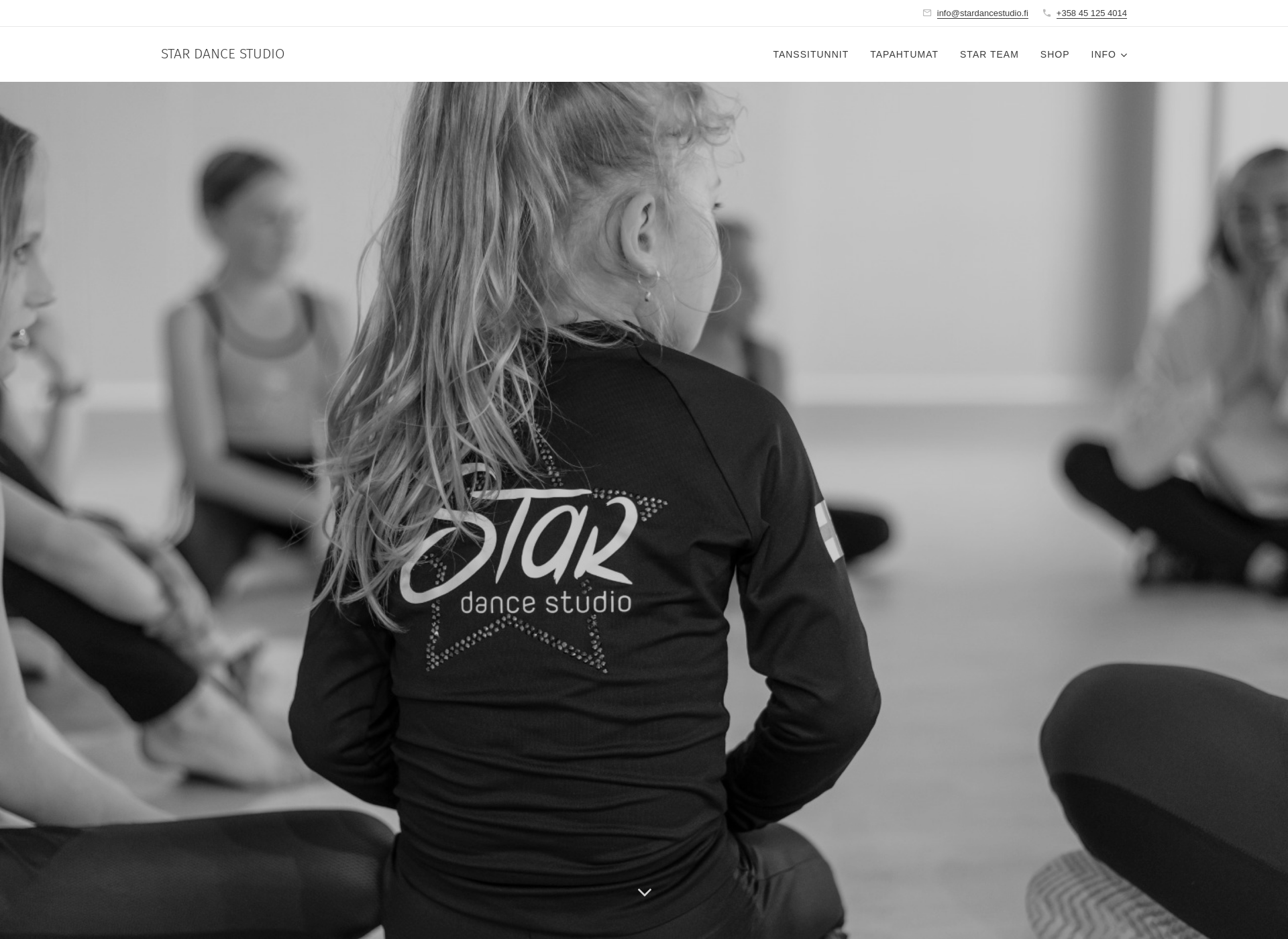 Screenshot for stardancestudio.fi