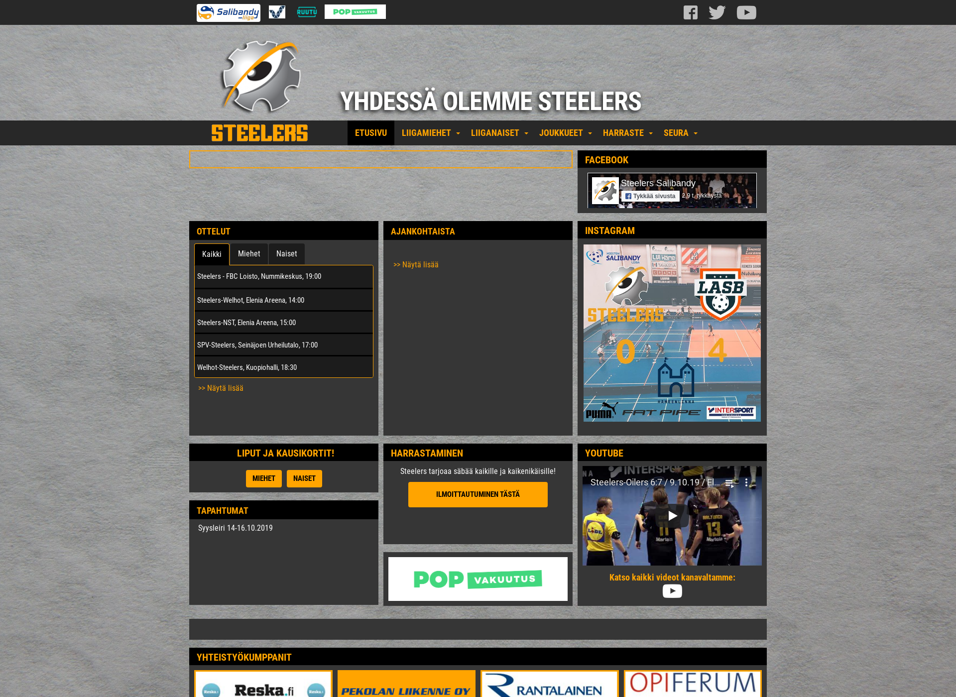 Screenshot for steelersjsb.fi