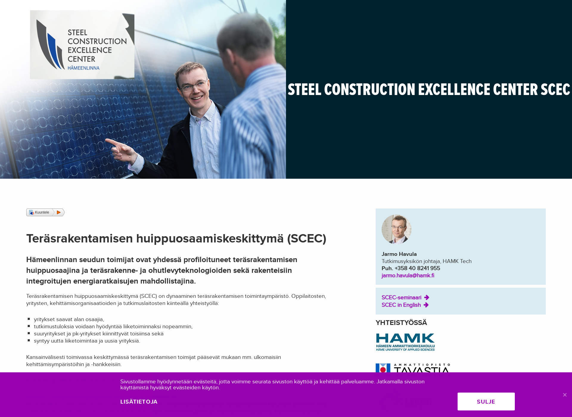 Screenshot for steelexc.fi