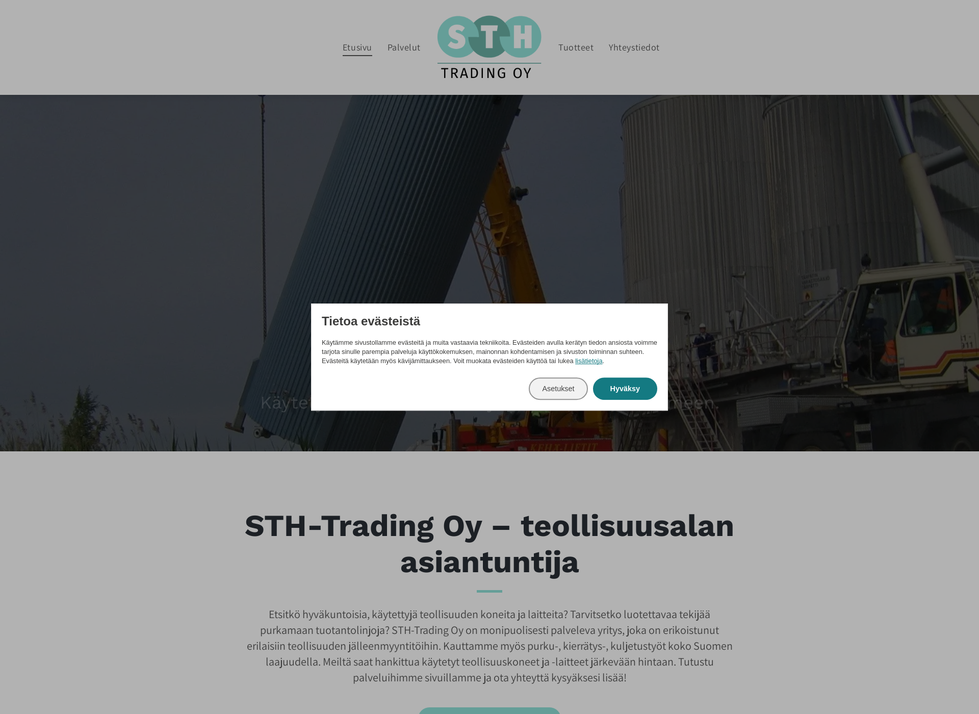Näyttökuva sth-trading.fi