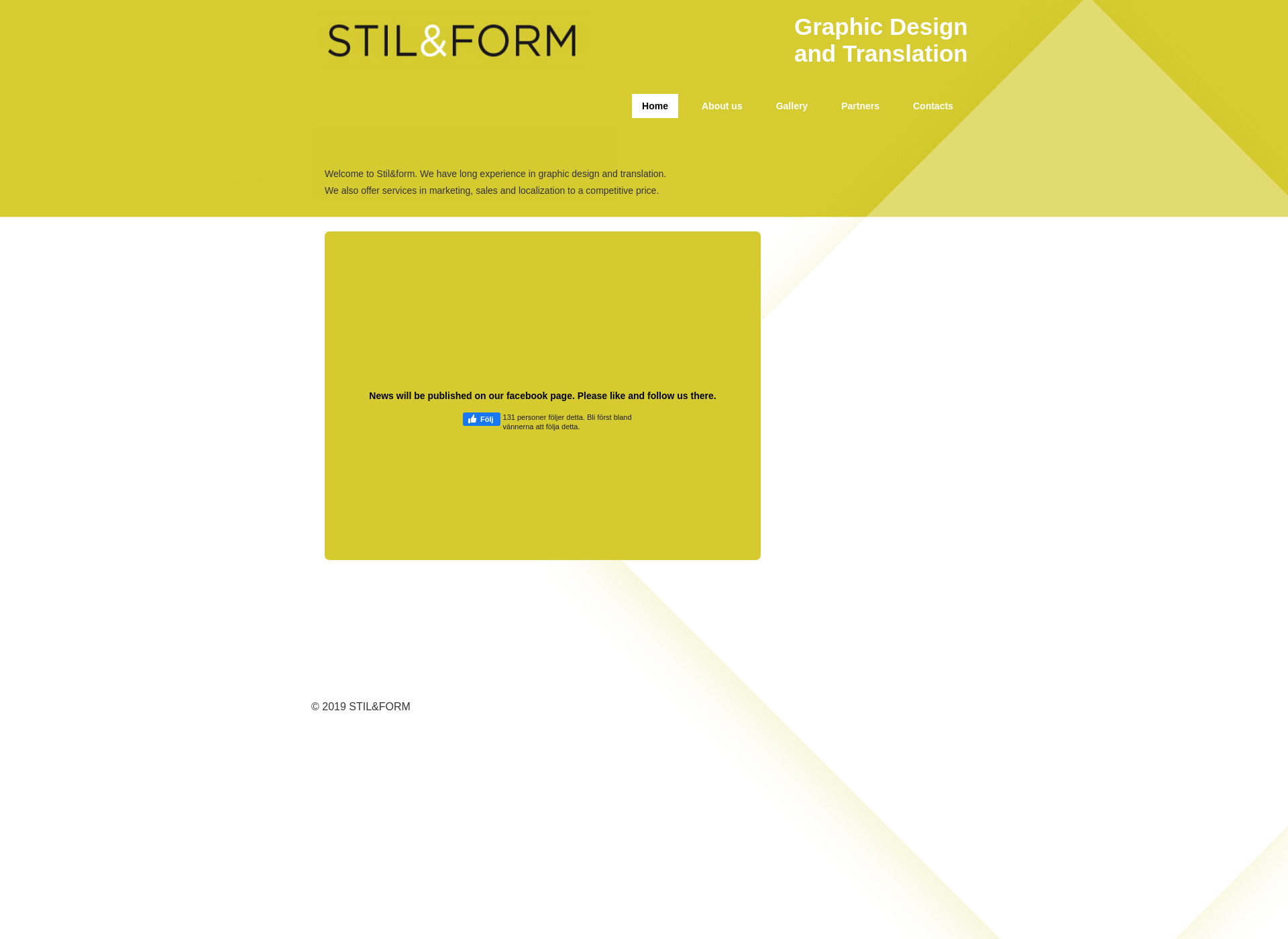 Screenshot for stil-form.fi