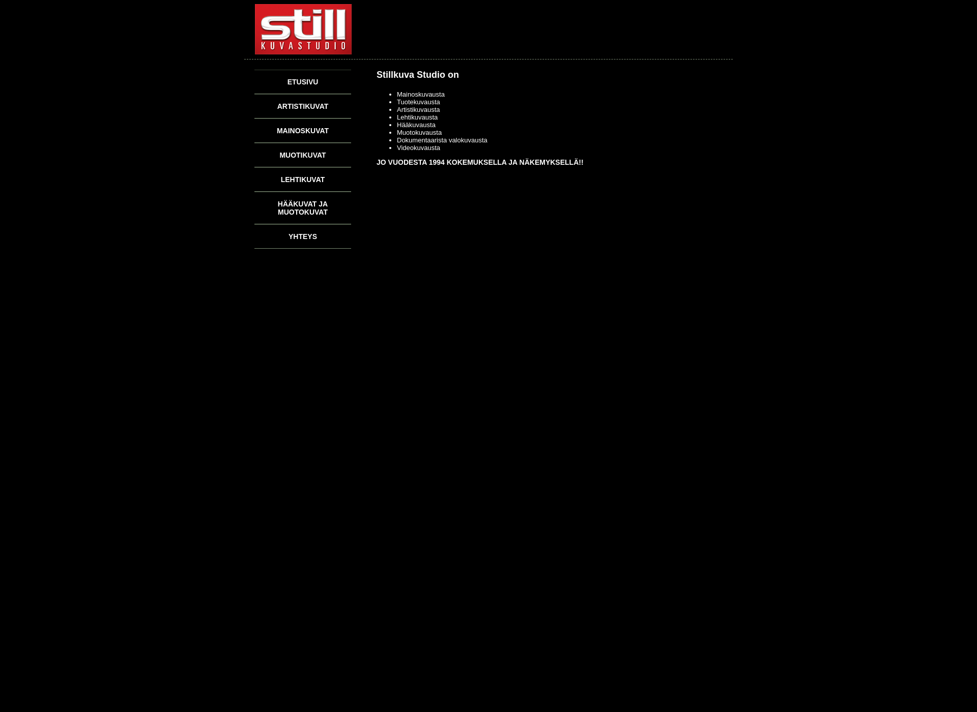 Screenshot for stillkuva.com