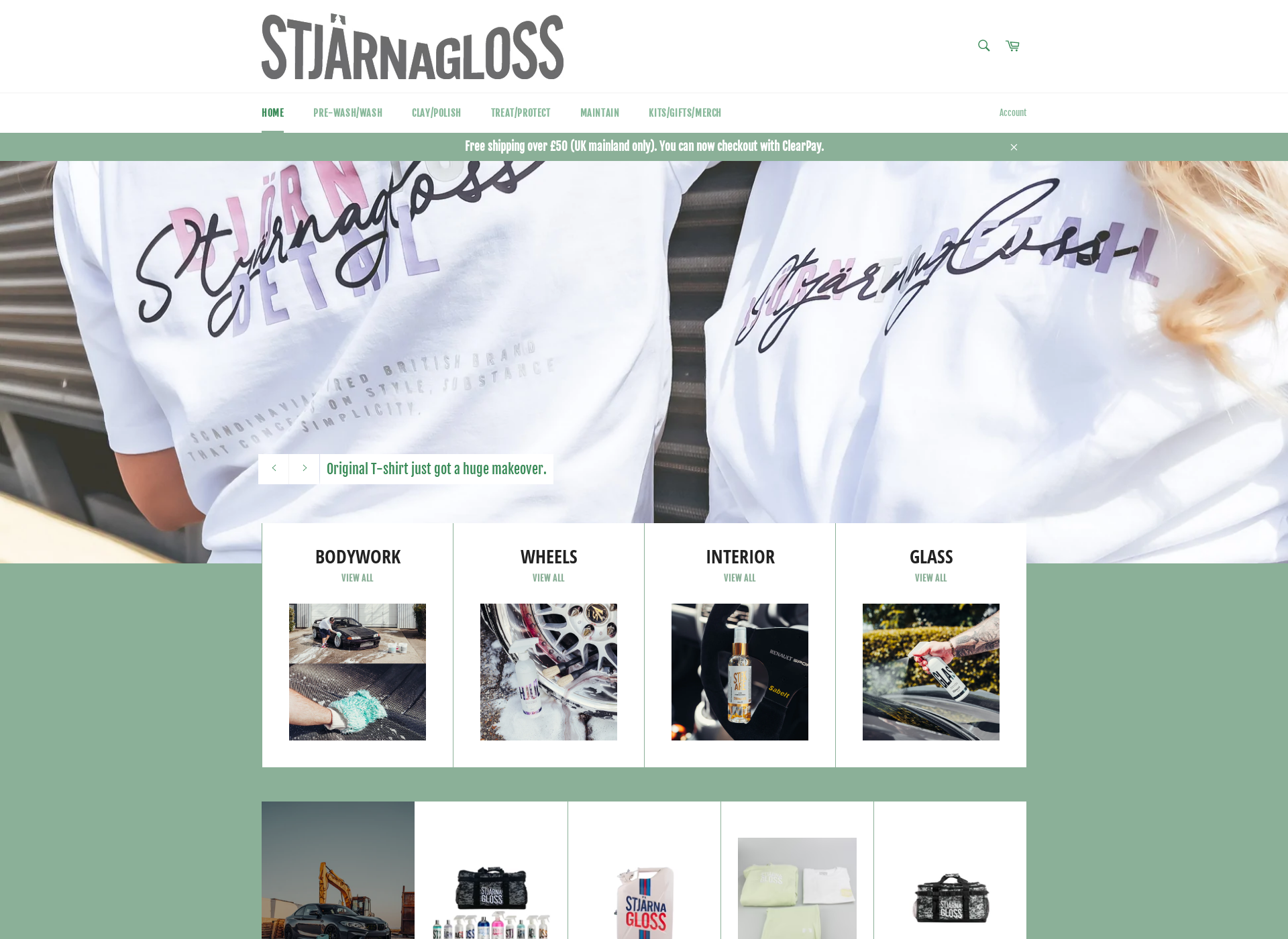 Screenshot for stjarnagloss.fi
