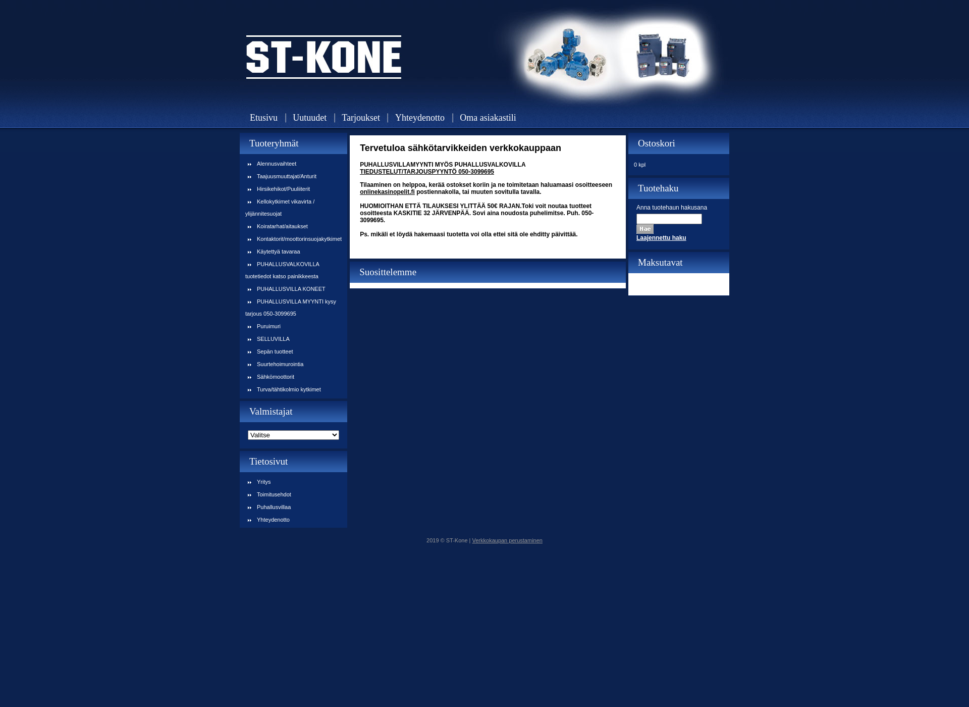 Screenshot for stkone.fi