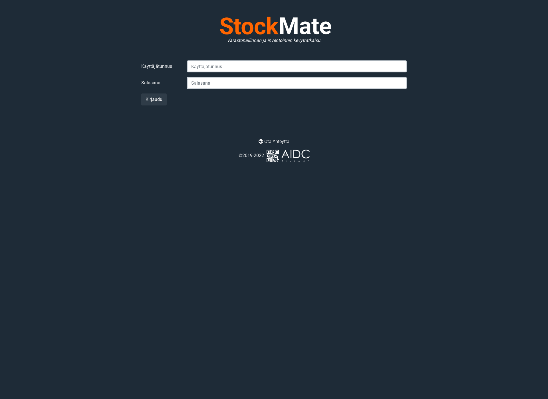 Screenshot for stockmate.fi