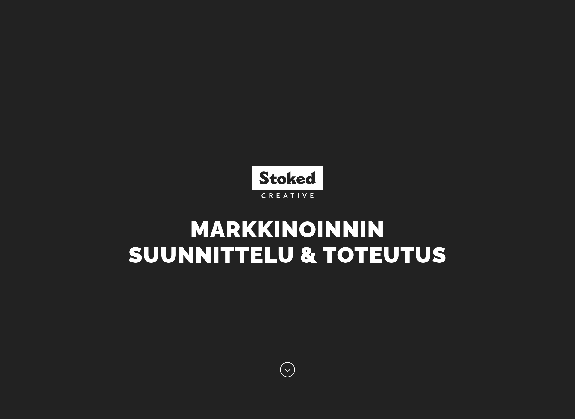 Skärmdump för stoked.fi