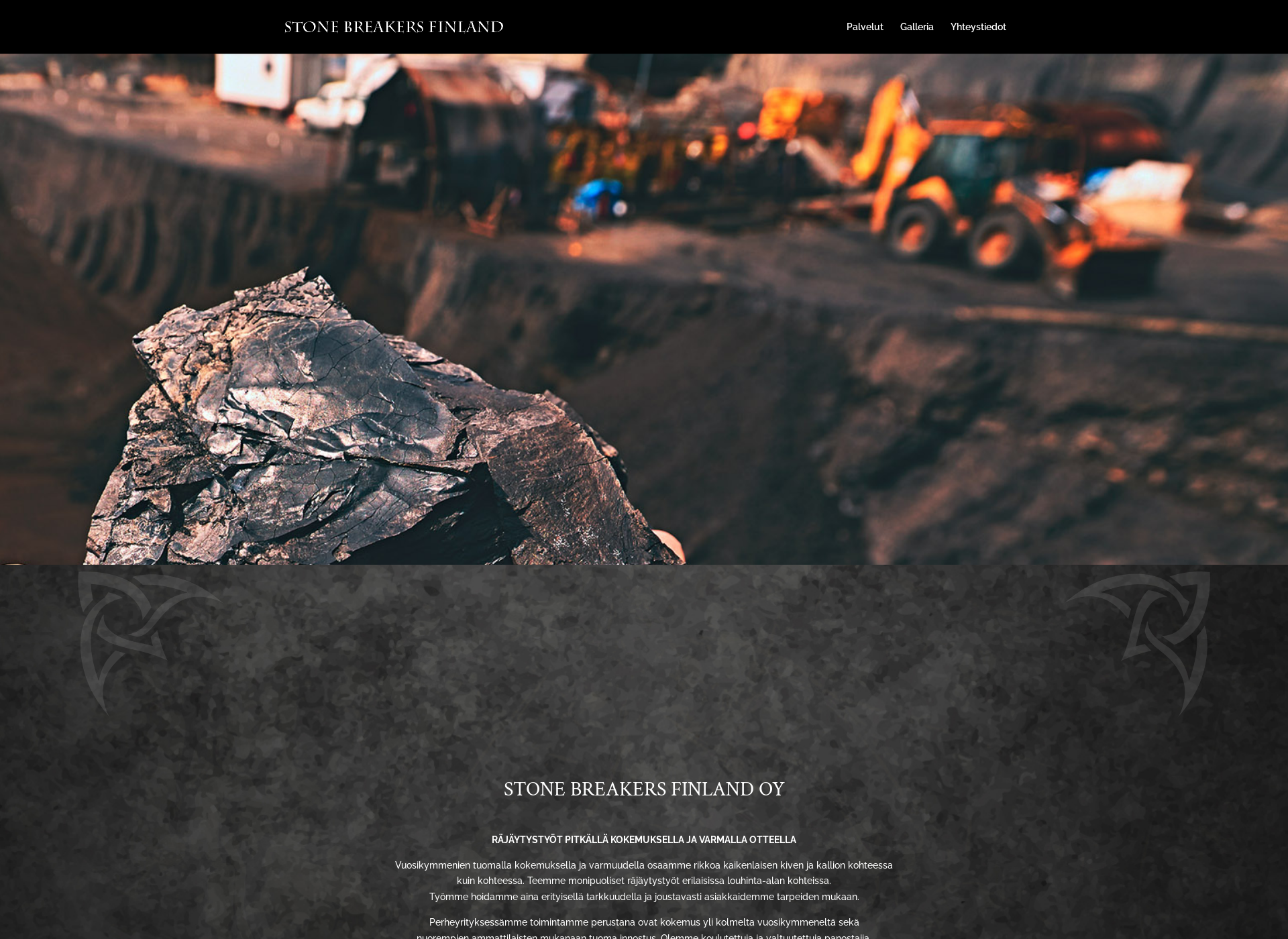 Screenshot for stonebreakers.fi