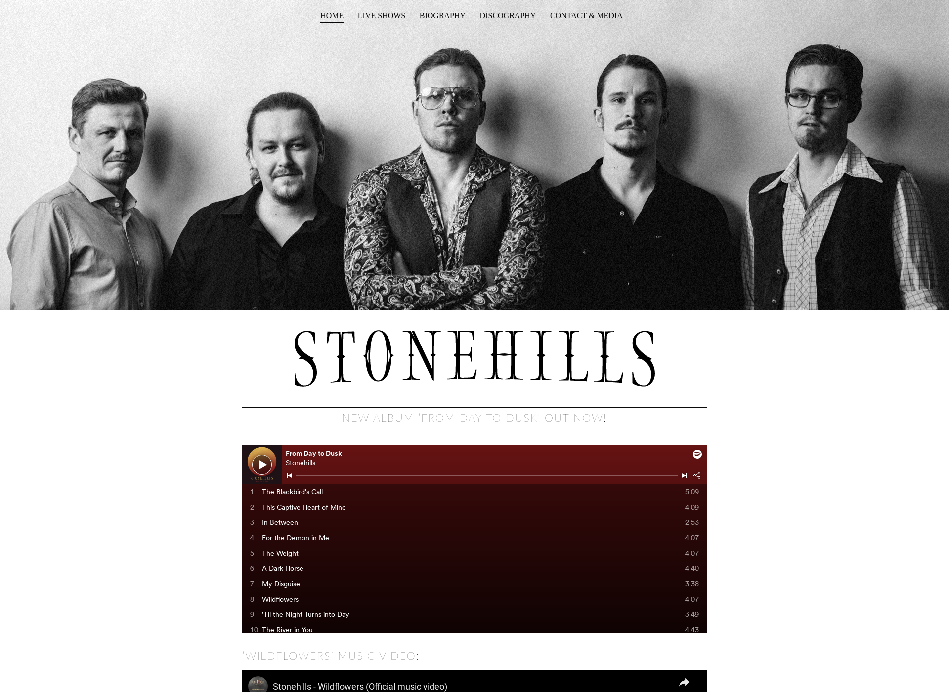 Skärmdump för stonehills.fi