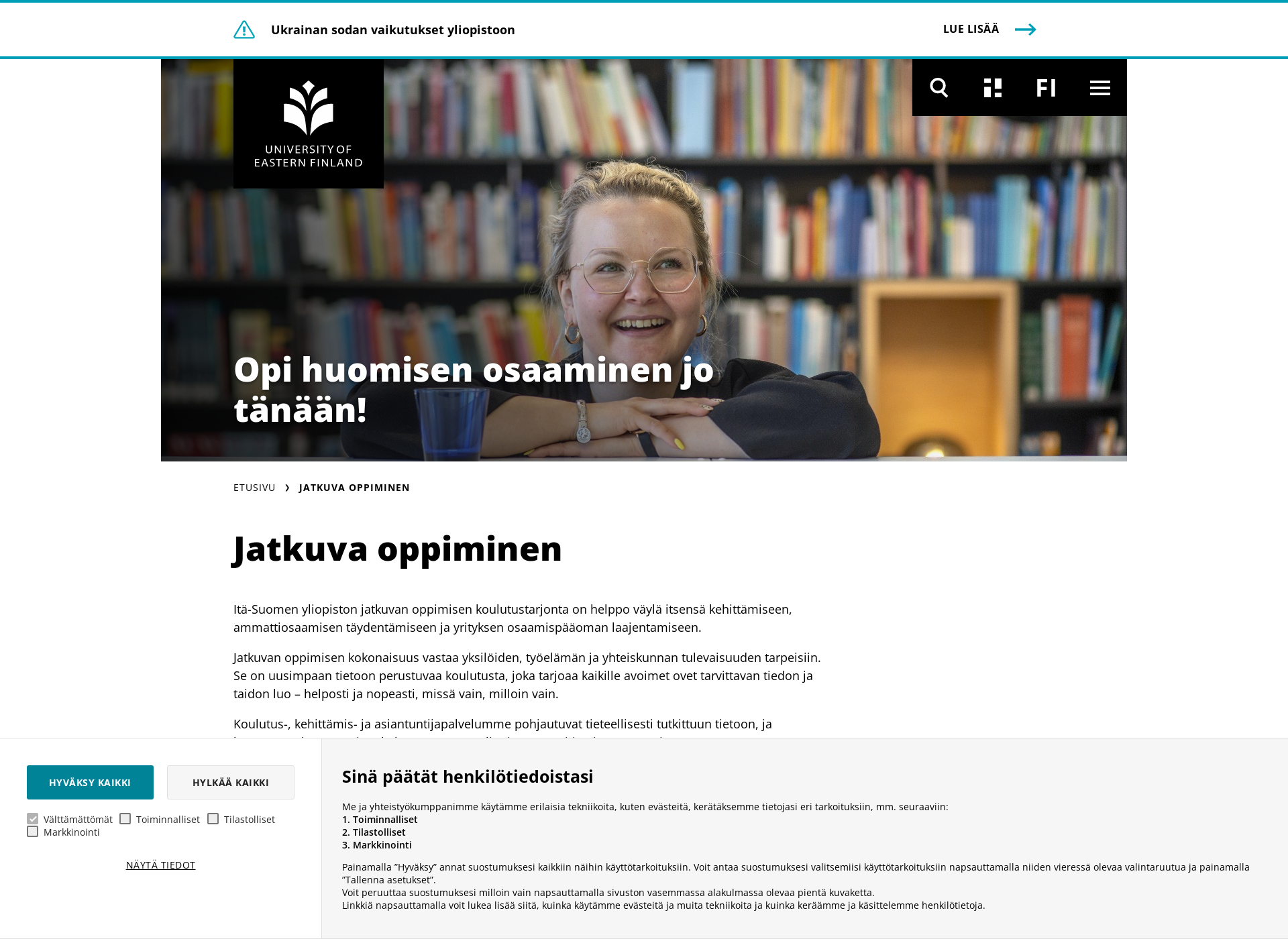 Screenshot for stopdiabetes.fi