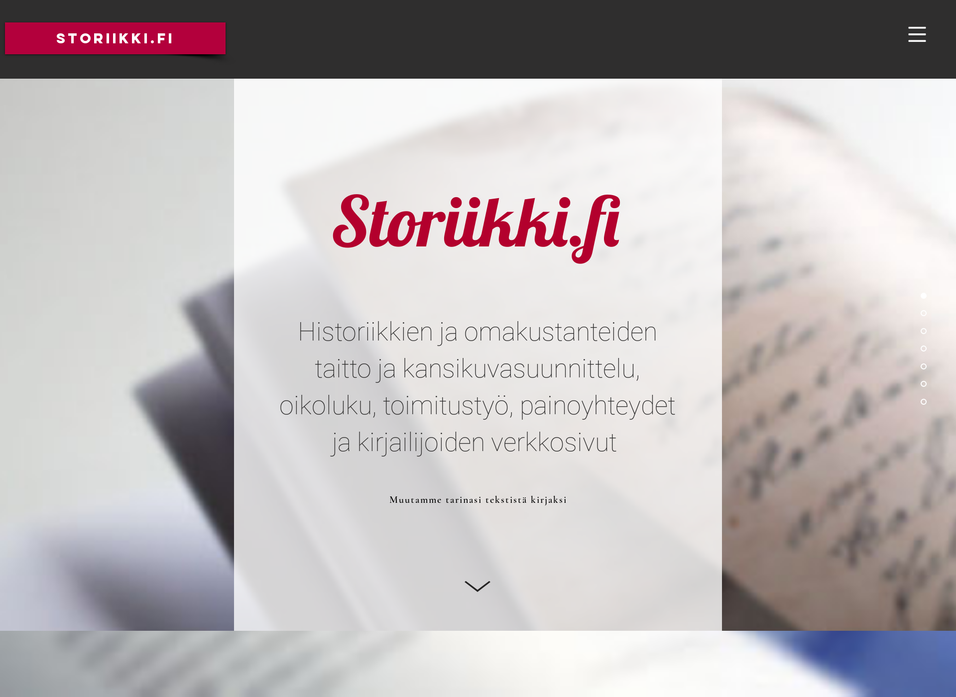 Skärmdump för storiikki.fi
