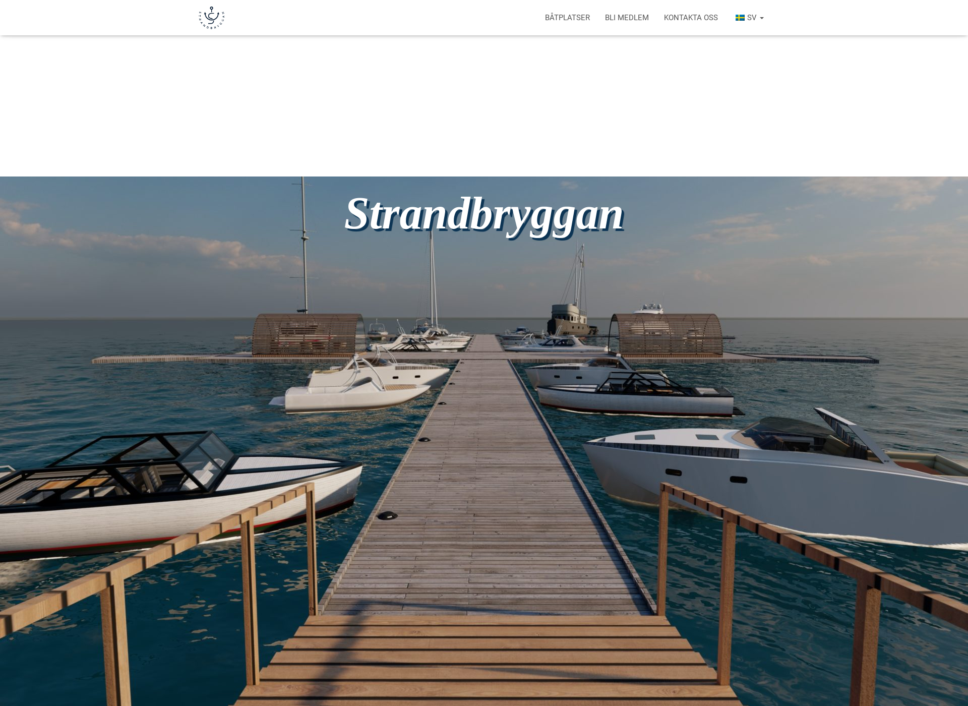 Screenshot for strandbryggan.fi