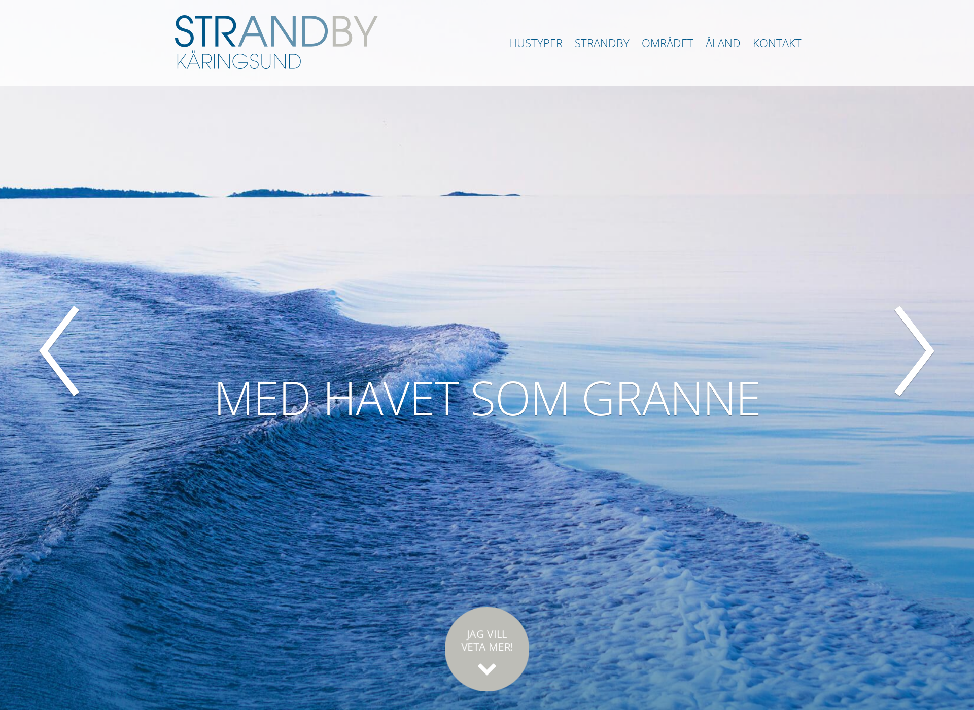 Skärmdump för strandby.fi
