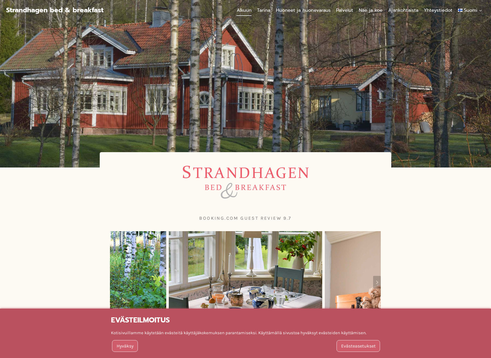 Screenshot for strandhagen.fi