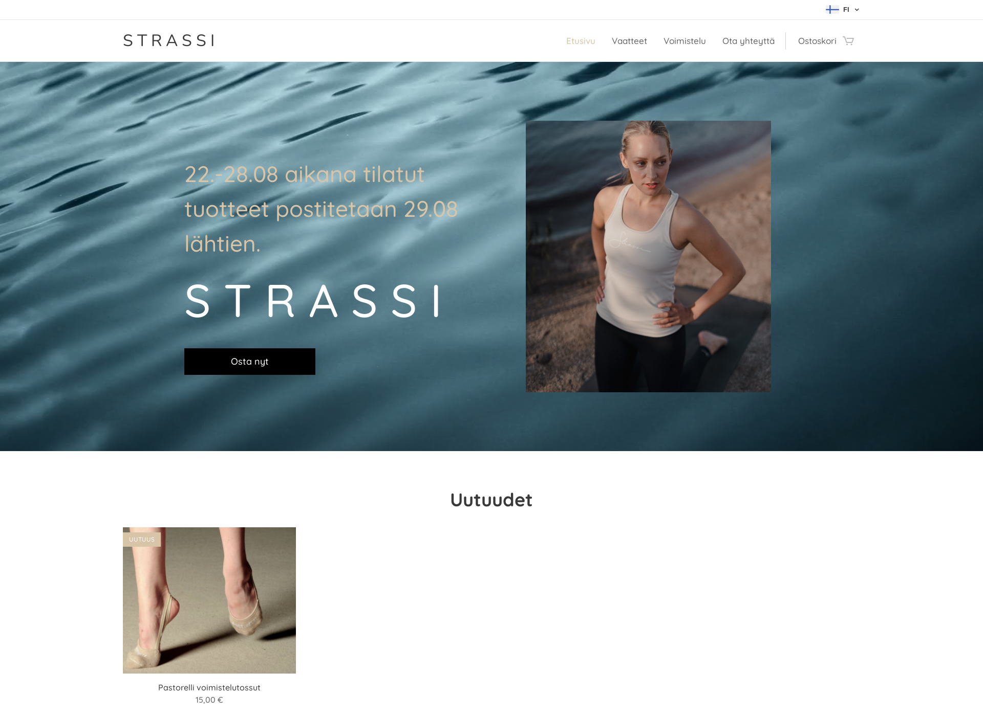 Screenshot for strassi.fi