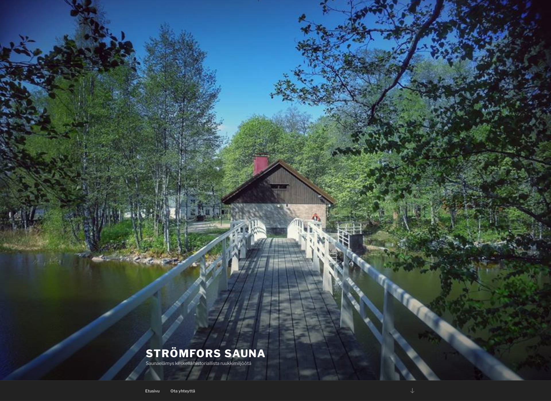 Screenshot for stromforssauna.fi