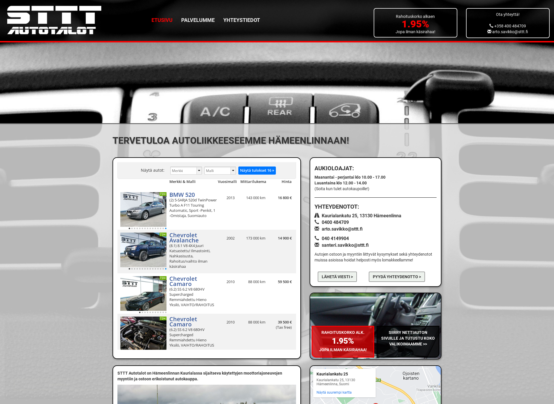 Screenshot for sttt.fi