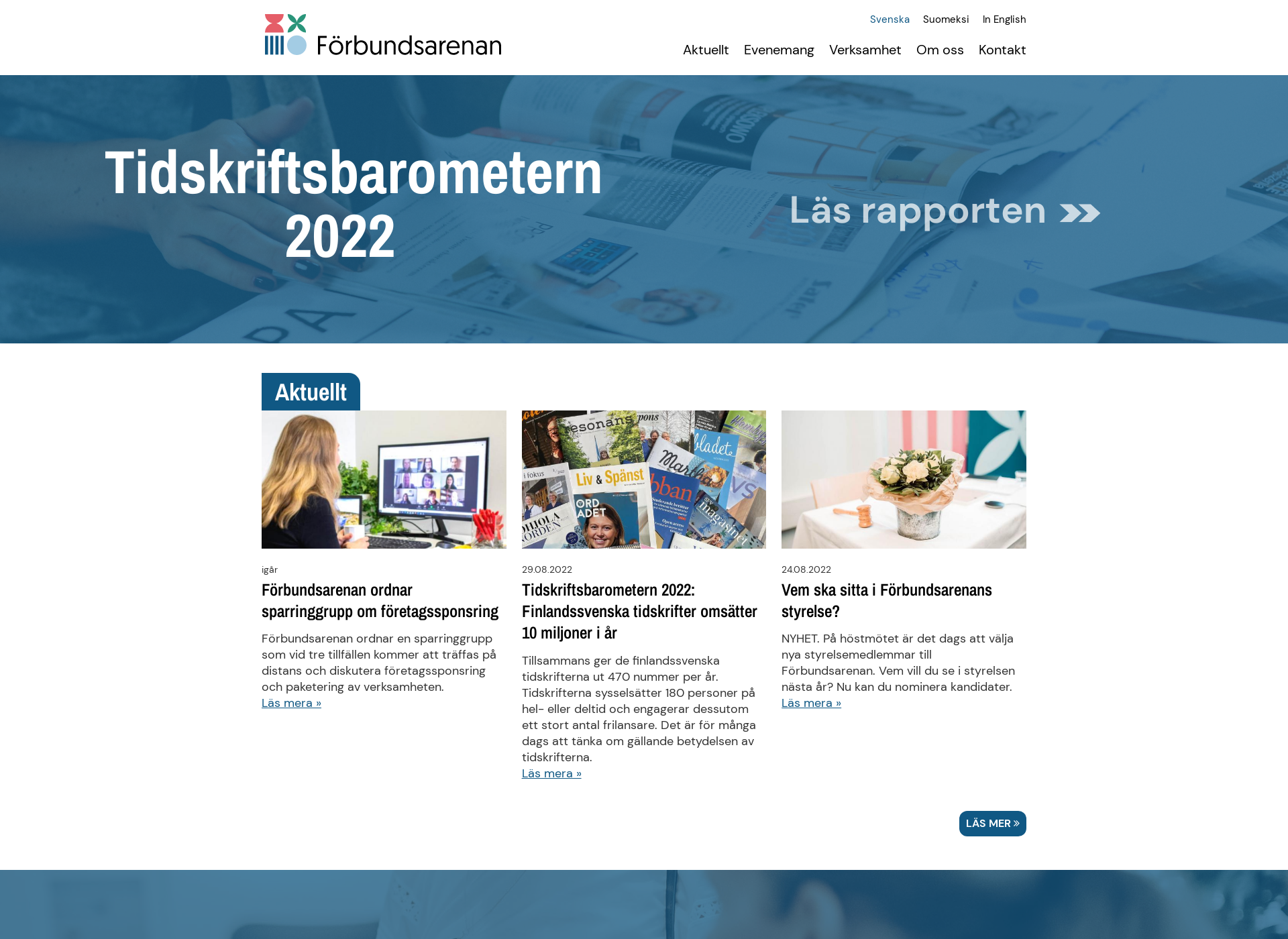 Screenshot for studieforbundet.fi