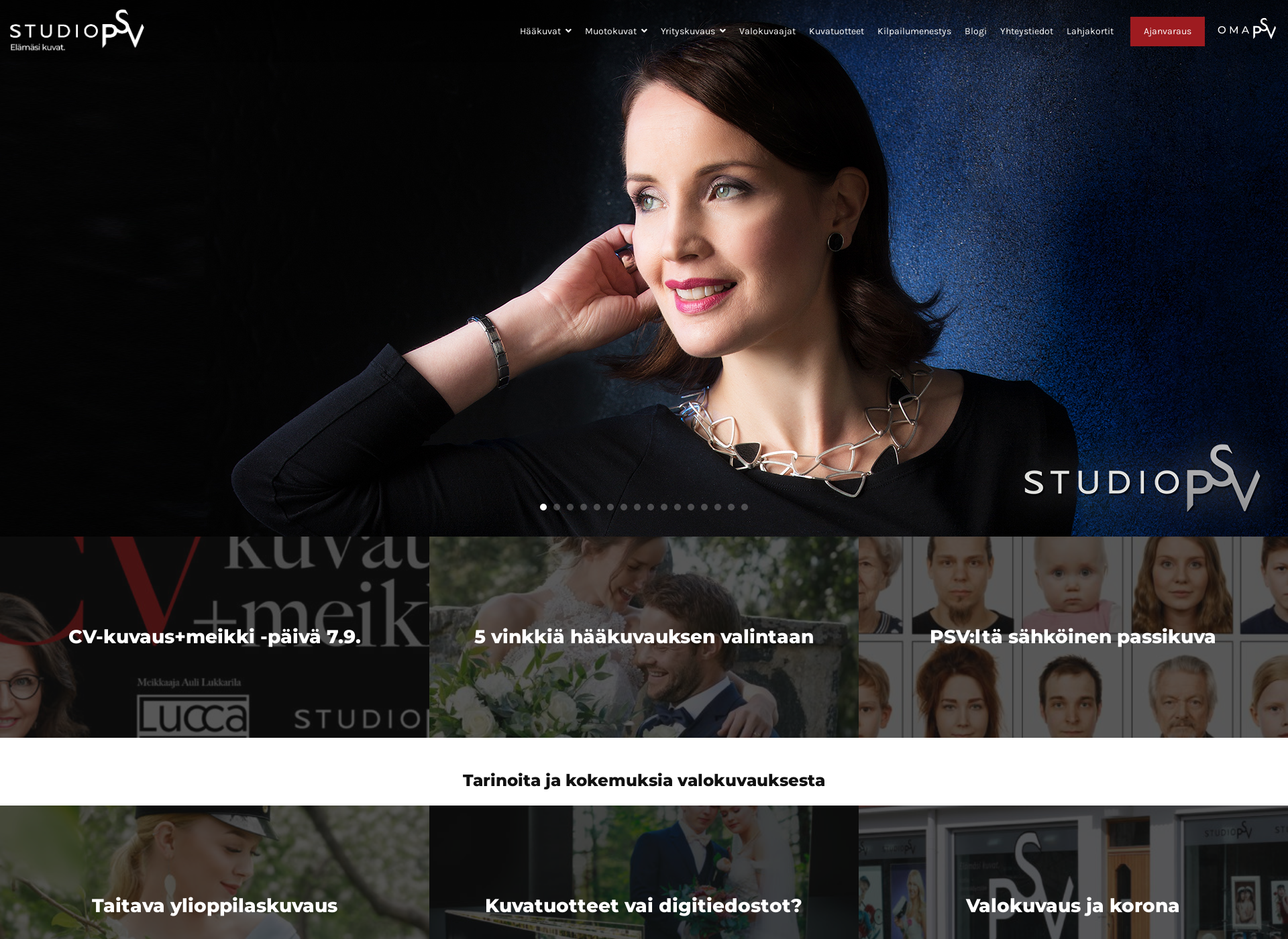 Screenshot for studiopsv.fi