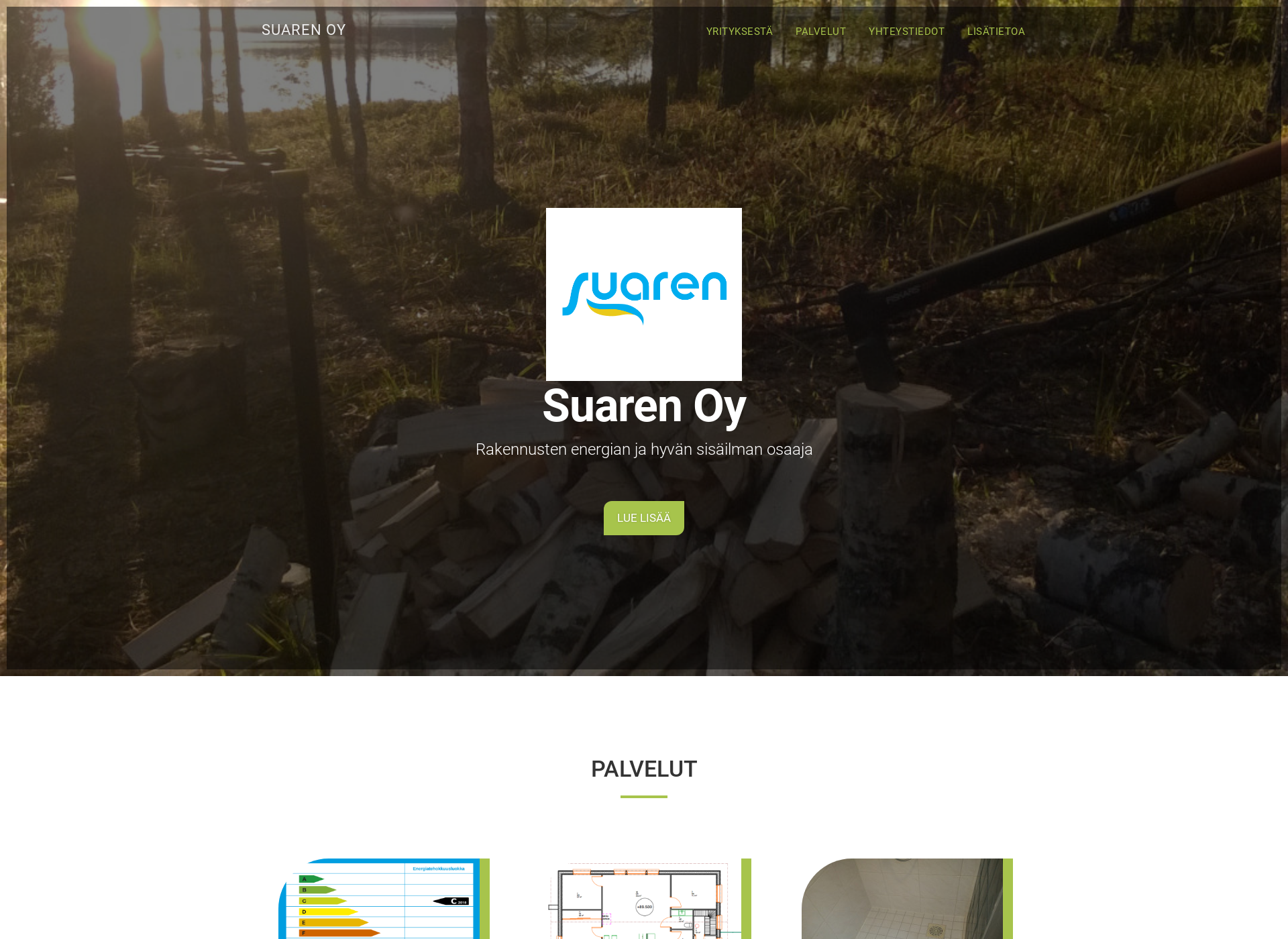 Screenshot for suaren.fi