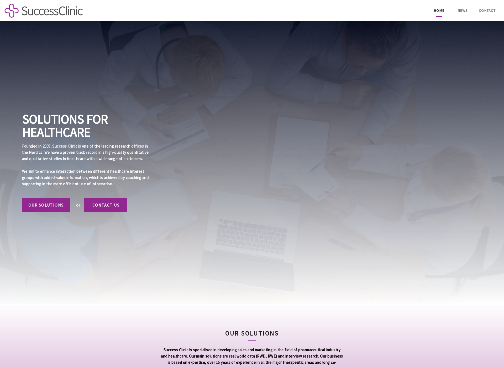 Screenshot for successclinic.fi