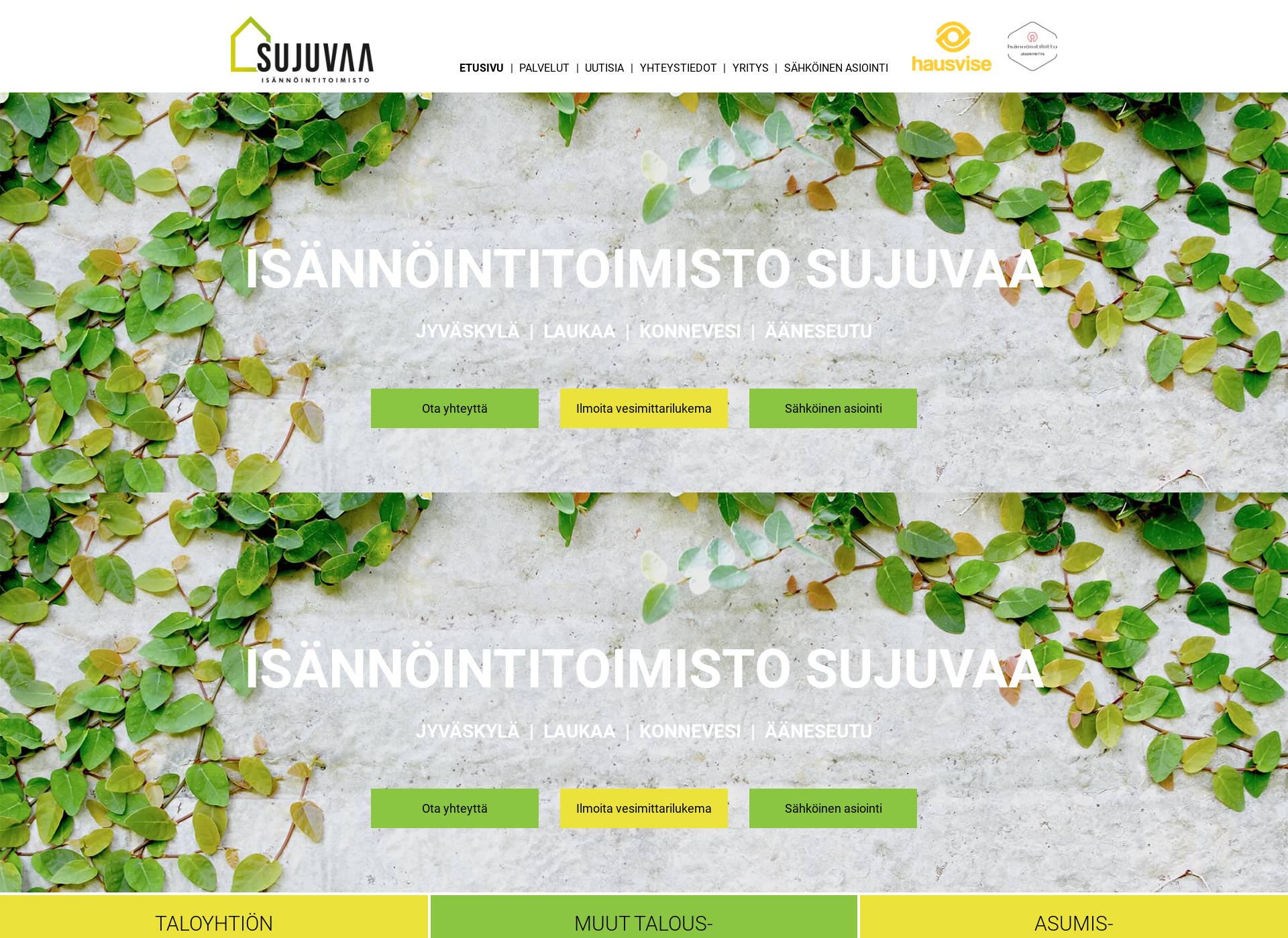 Screenshot for sujuvaa.fi