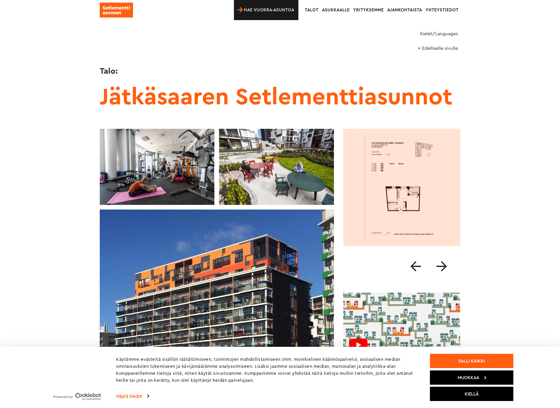 Screenshot for sukupolvienkortteli.fi