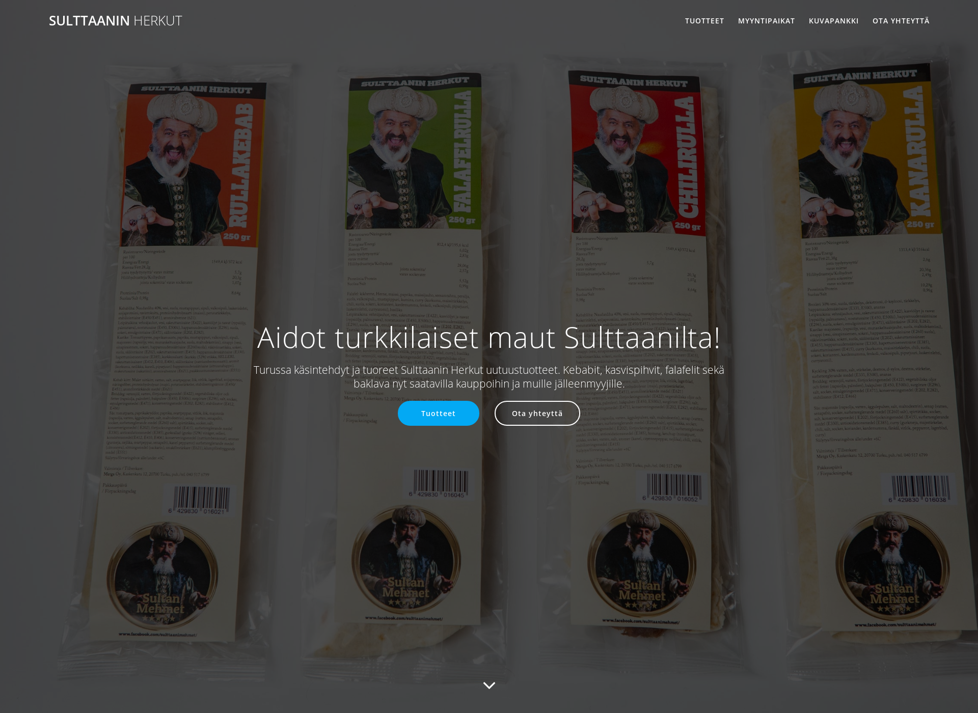 Screenshot for sulttaaninherkut.fi