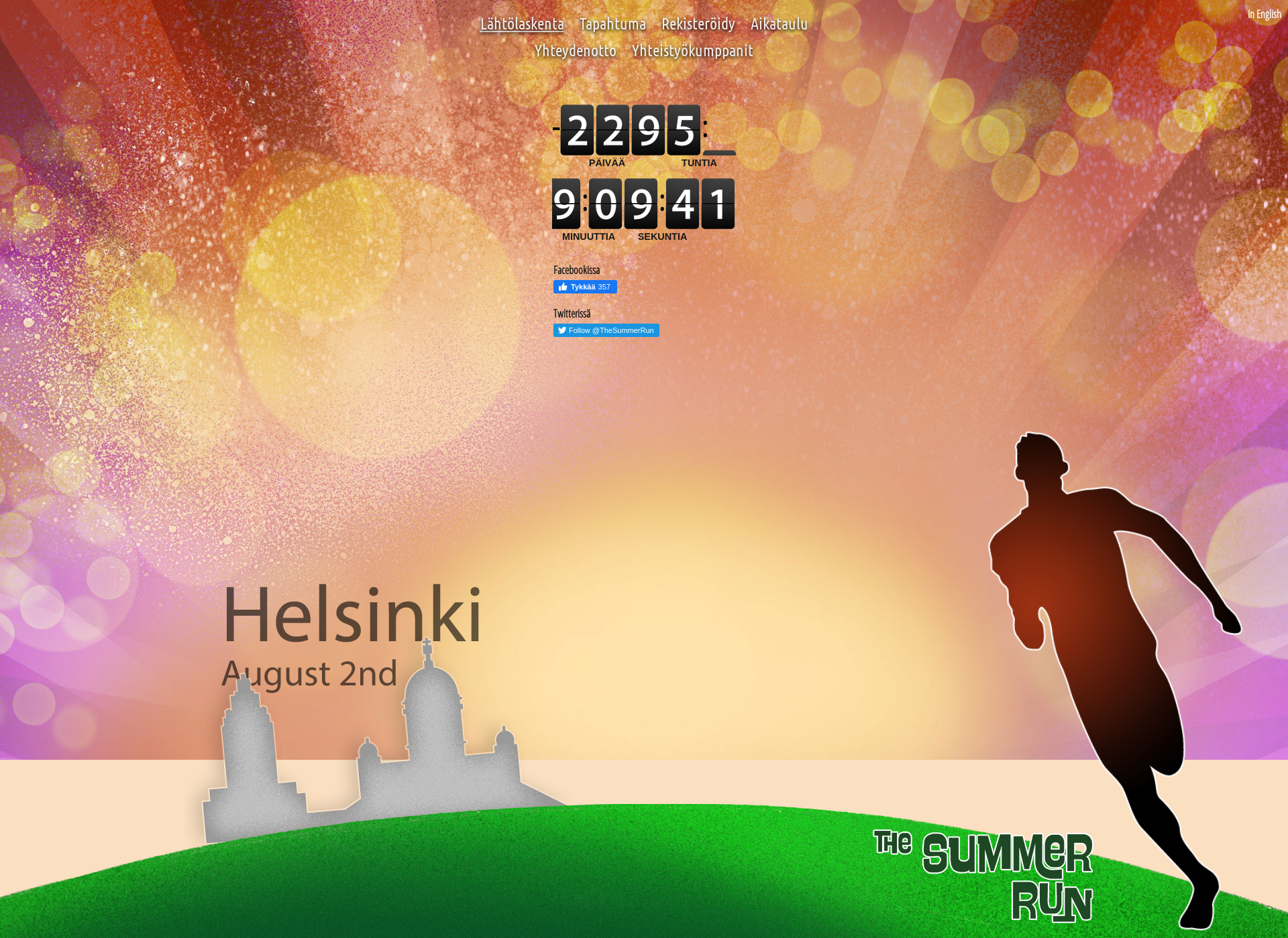 Screenshot for summerrun.fi