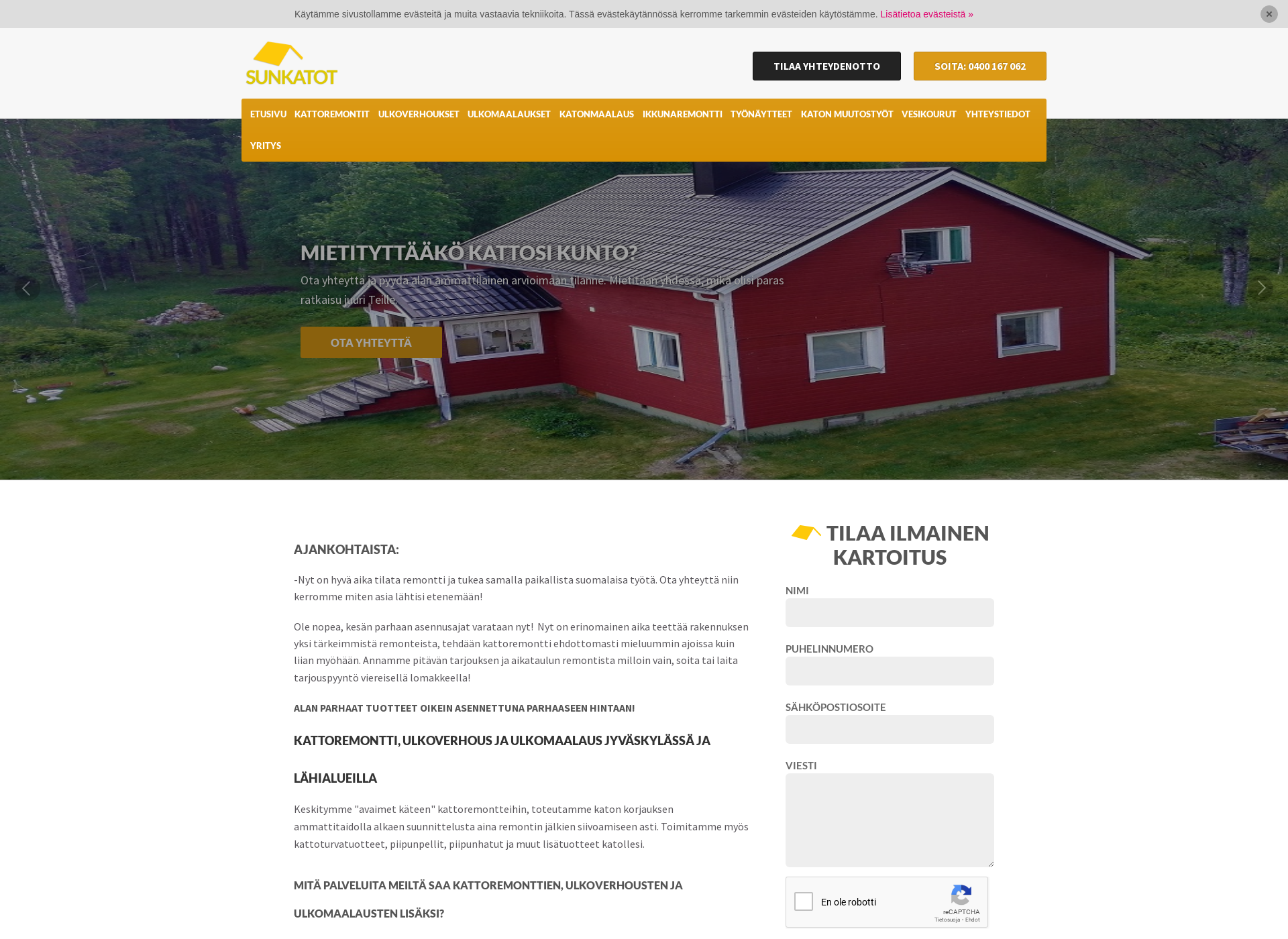 Screenshot for sunkatot.fi