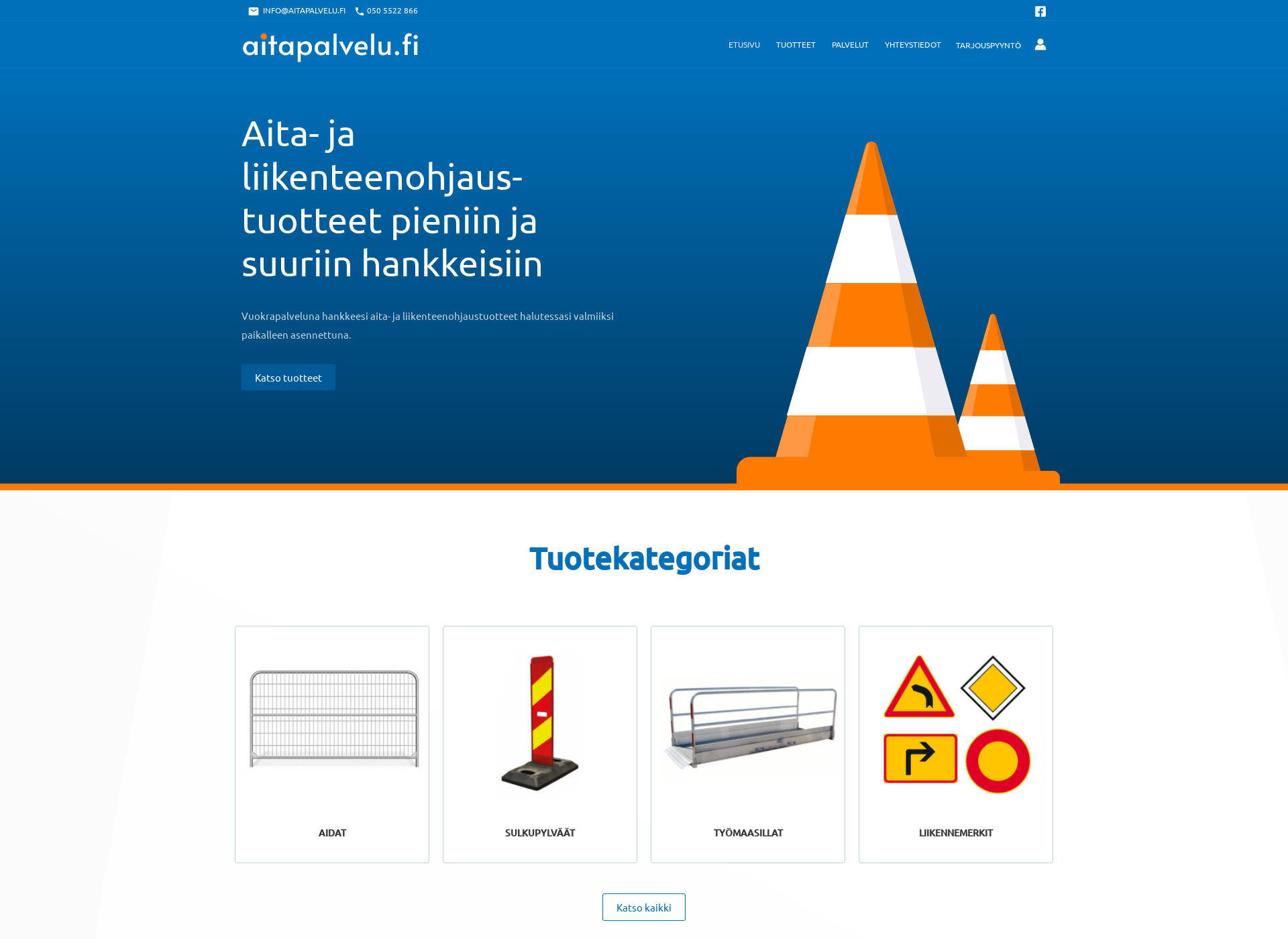 Screenshot for suomenaitapalvelu.fi