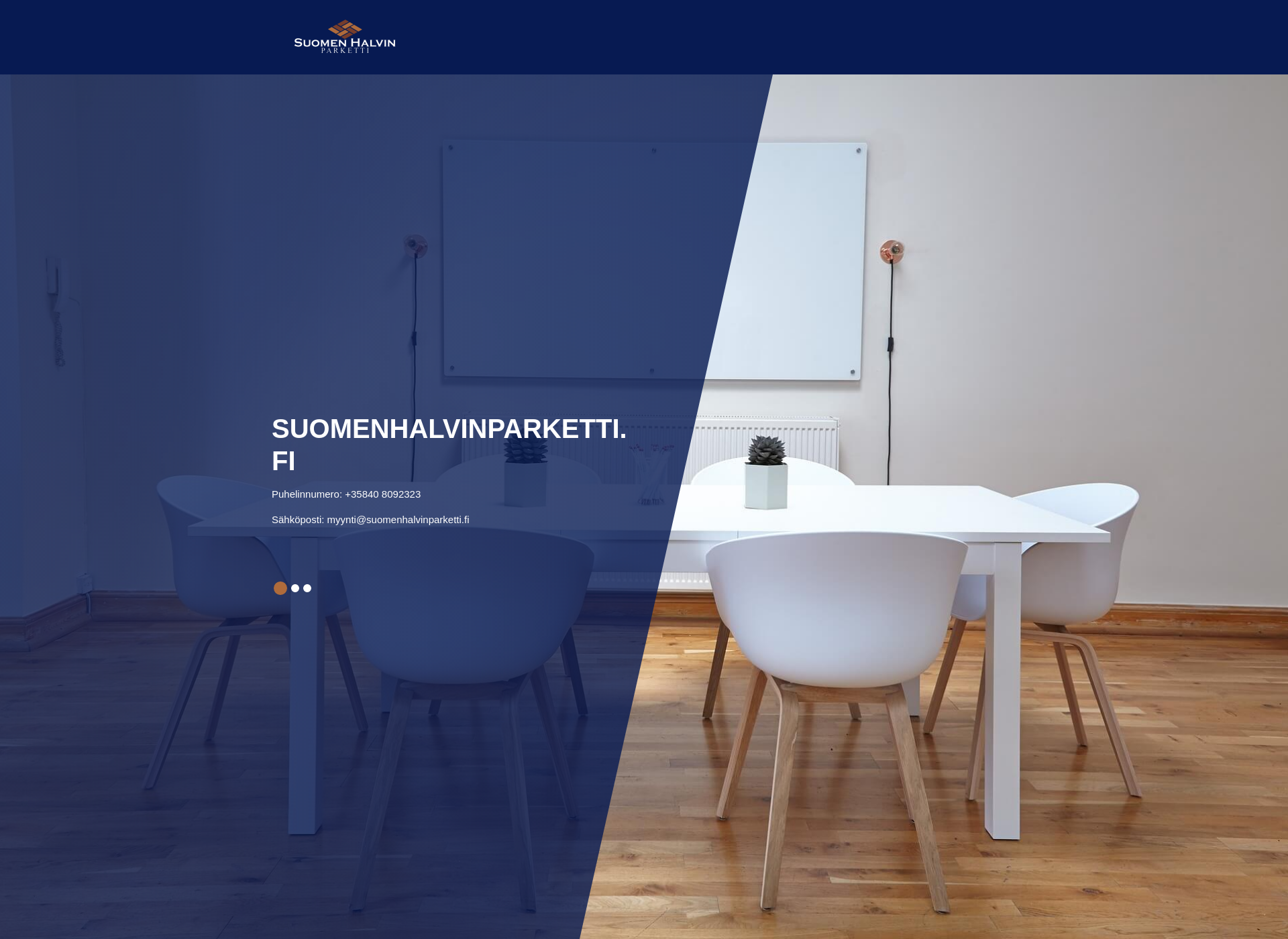 Screenshot for suomenhalvinparketti.fi