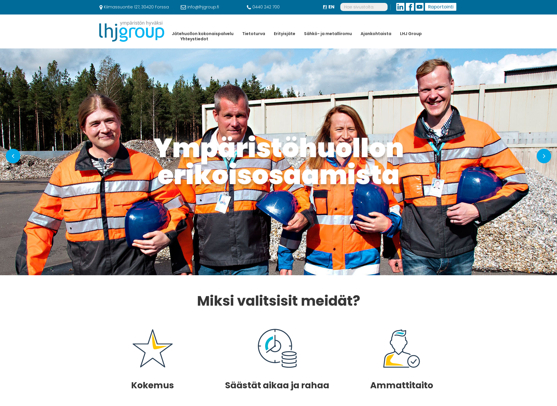 Screenshot for suomenmateriaalikierratys.fi