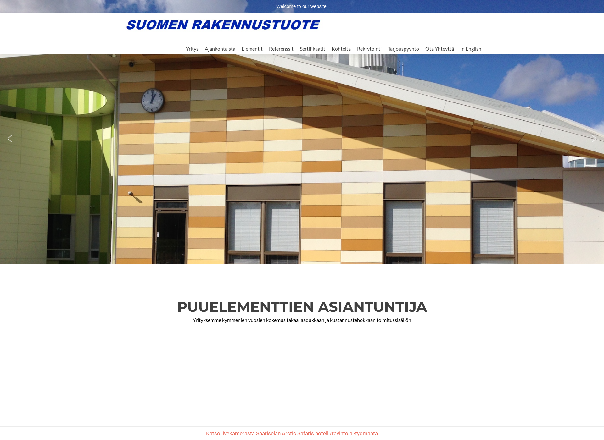 Screenshot for suomenrakennustuote.fi