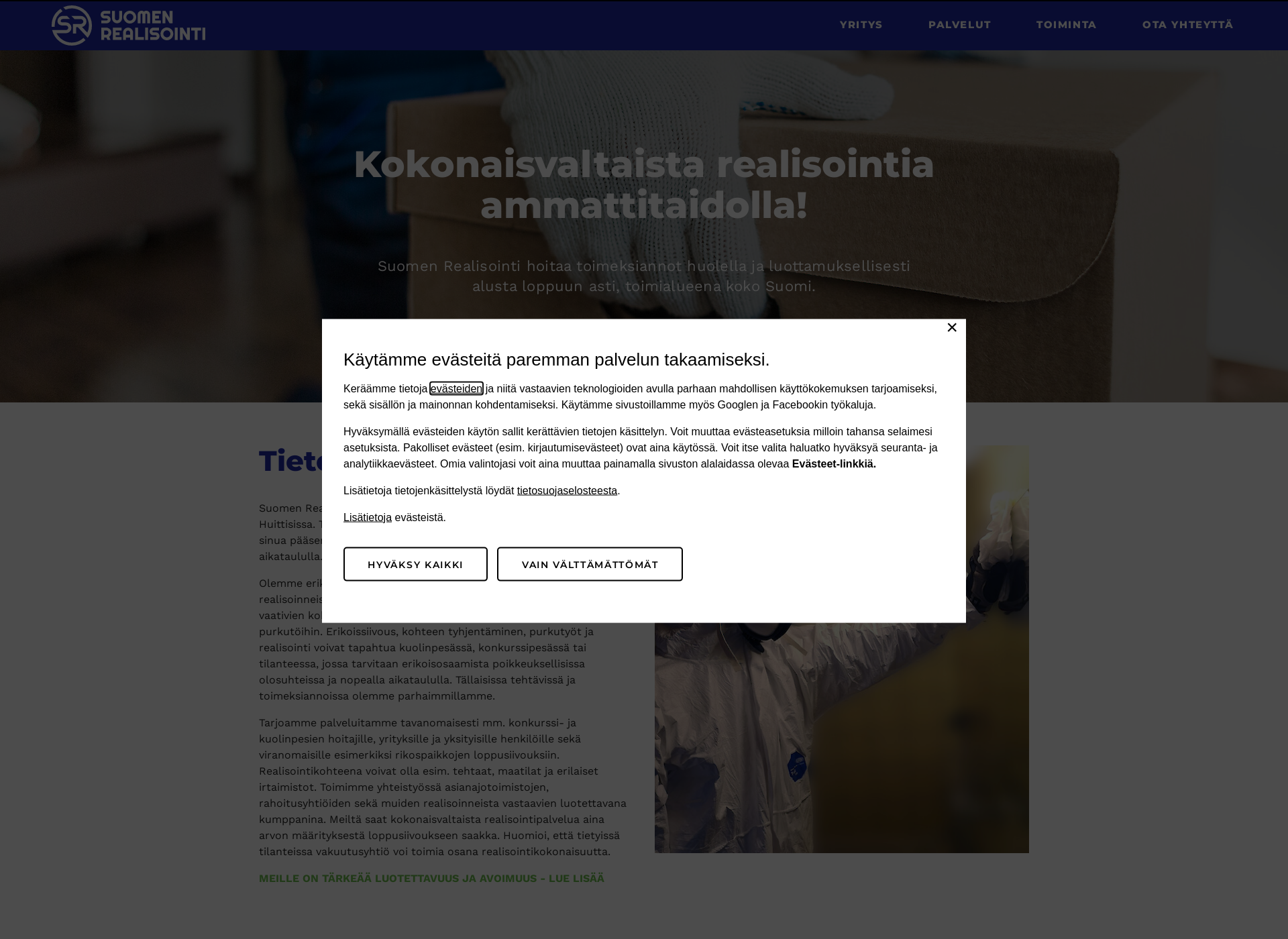 Screenshot for suomenrealisointi.fi