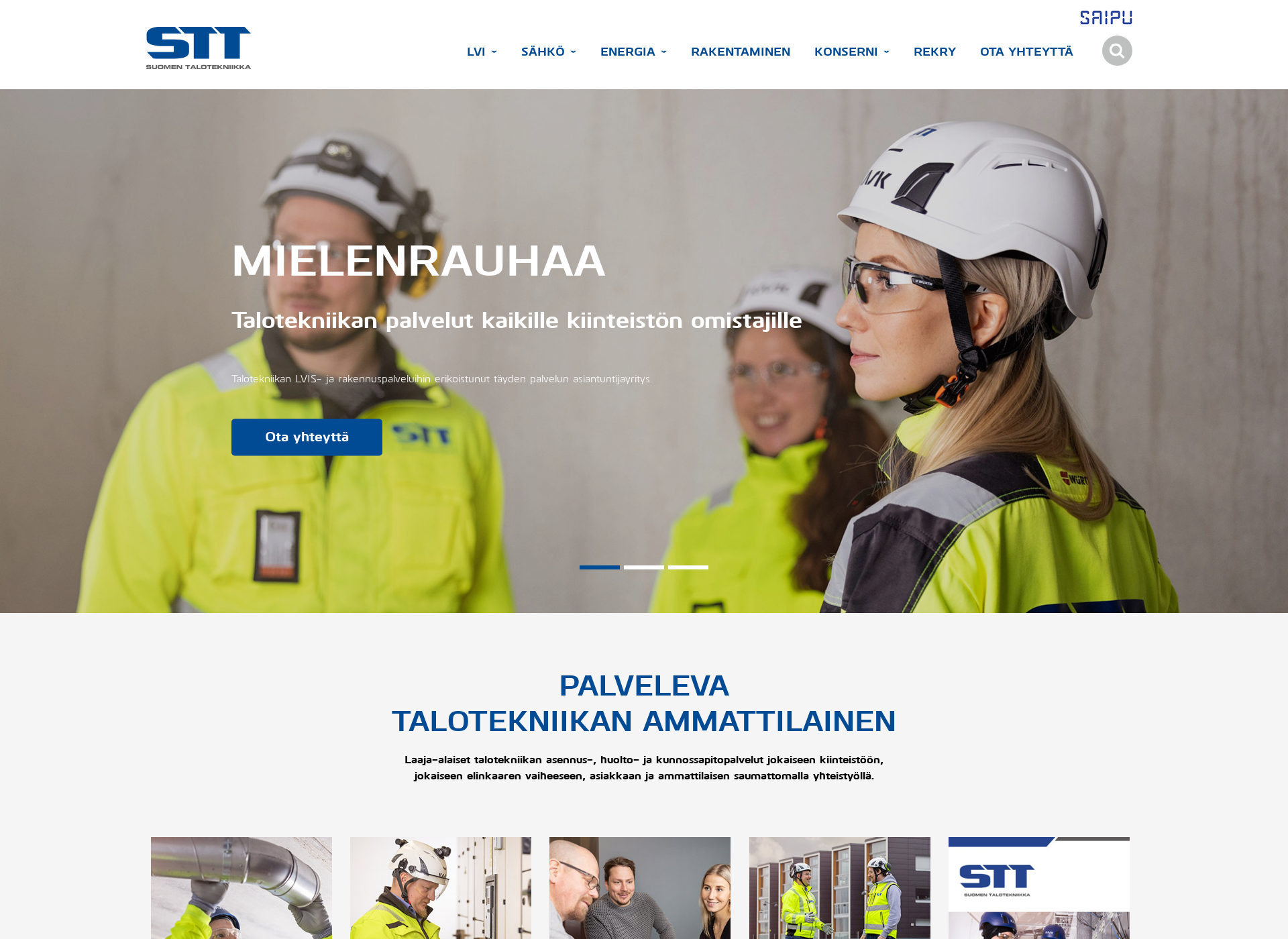 Screenshot for suomentalotekniikka.fi
