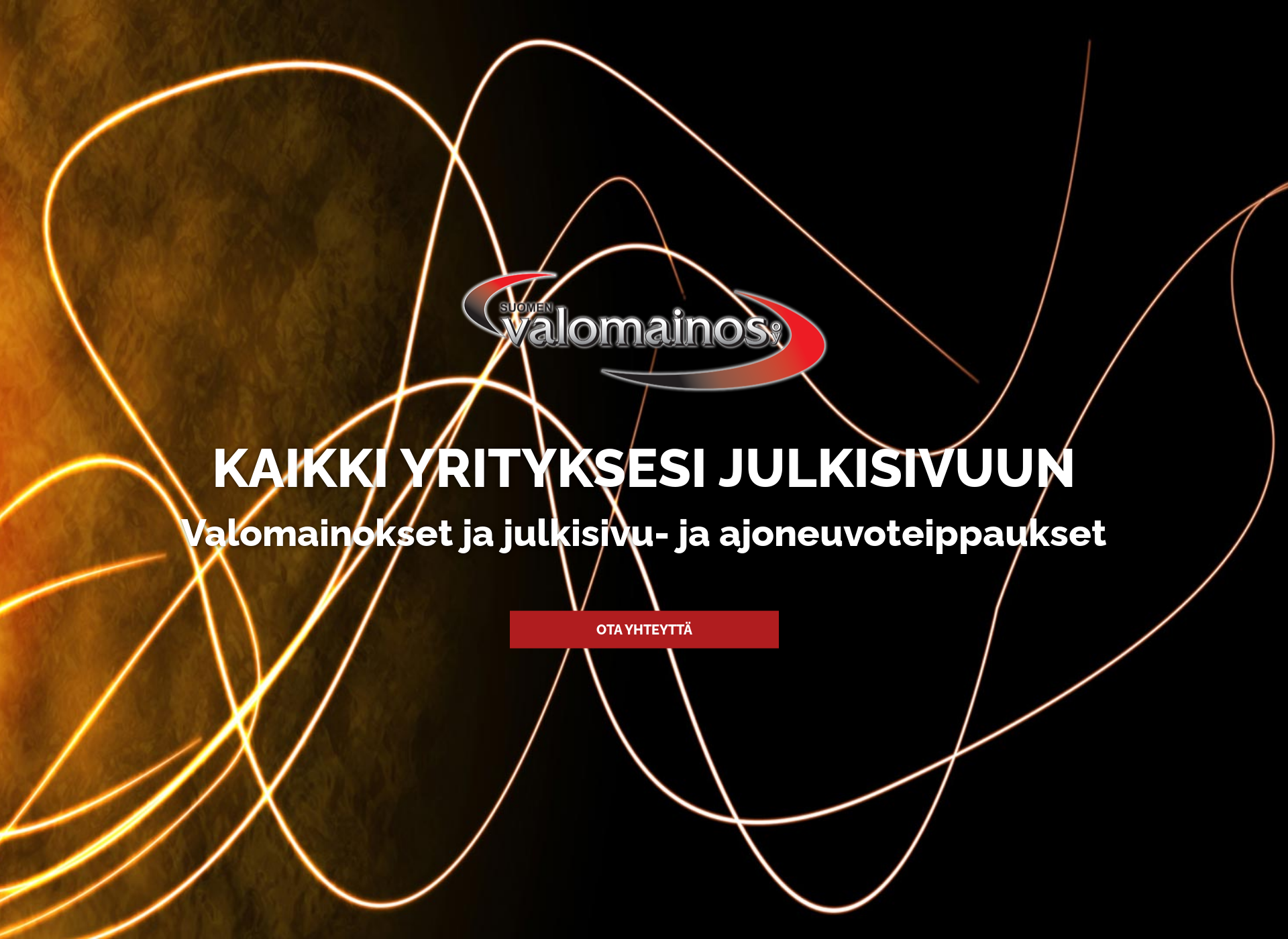 Screenshot for suomenvalomainoshuolto.fi